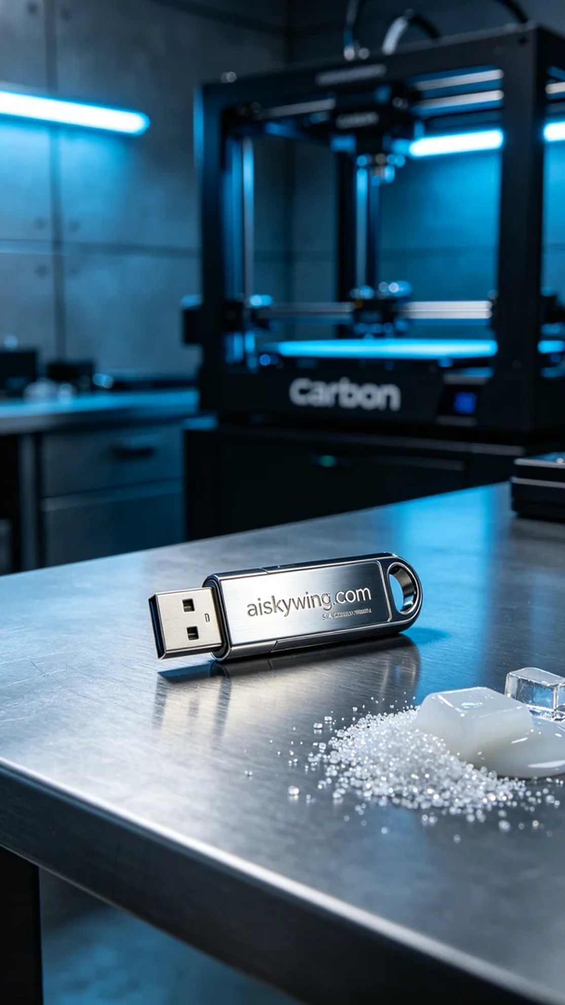 0654-USB flash drive casing - Aiskywing Industrial 3D Printing Showcase 内容图4 Zhongshan Skywing 3D Technology Co.,LTD | 中山市天翼三维科技有限公司 0654-USB flash drive casing - Aiskywing Industrial 3D Printing Showcase SLA-消费电子 (SLA-CE) 图4张