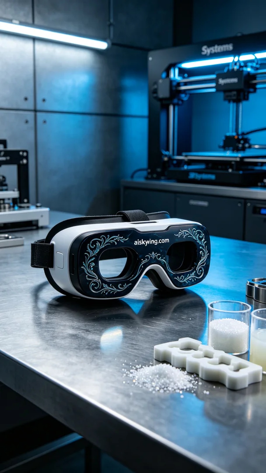 0682-VR glasses stand - Aiskywing Industrial 3D Printing Showcase 内容图2 Zhongshan Skywing 3D Technology Co.,LTD | 中山市天翼三维科技有限公司 0682-VR glasses stand - Aiskywing Industrial 3D Printing Showcase 混合工艺-综合 (HP-C) 图2张
