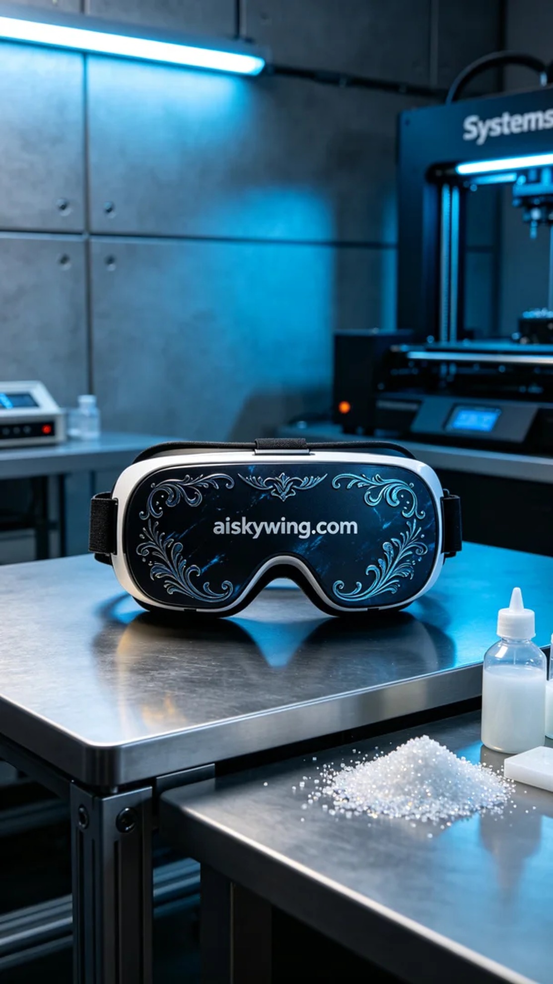 0682-VR glasses stand - Aiskywing Industrial 3D Printing Showcase 内容图3 Zhongshan Skywing 3D Technology Co.,LTD | 中山市天翼三维科技有限公司 0682-VR glasses stand - Aiskywing Industrial 3D Printing Showcase 混合工艺-综合 (HP-C) 图3张