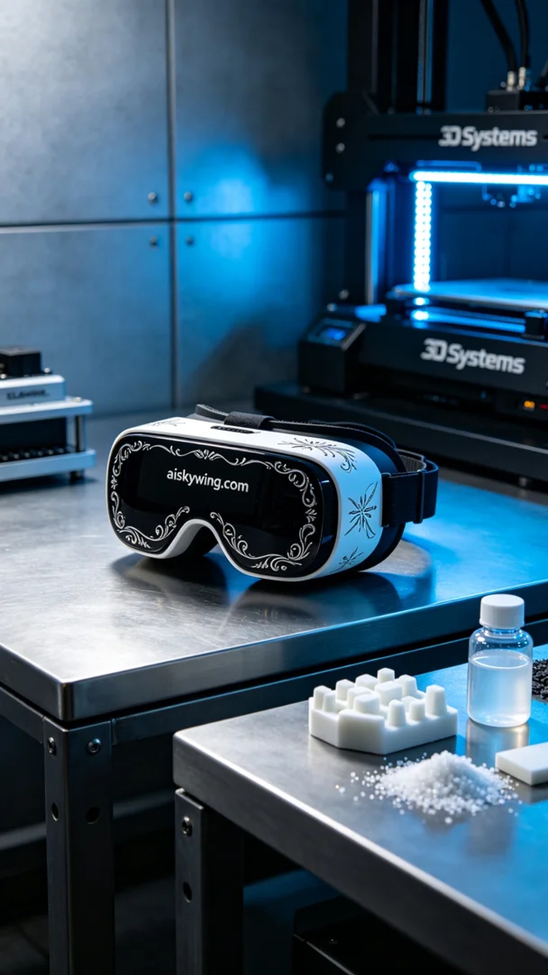 0682-VR glasses stand - Aiskywing Industrial 3D Printing Showcase 内容图4 Zhongshan Skywing 3D Technology Co.,LTD | 中山市天翼三维科技有限公司 0682-VR glasses stand - Aiskywing Industrial 3D Printing Showcase 混合工艺-综合 (HP-C) 图4张