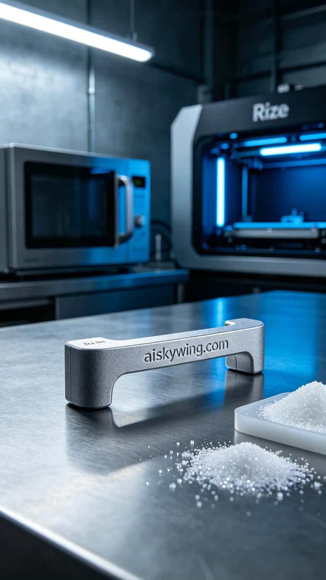 1052-Microwave door handle - Aiskywing Industrial 3D Printing Showcase 内容图3 Zhongshan Skywing 3D Technology Co.,LTD | 中山市天翼三维科技有限公司 1052-Microwave door handle - Aiskywing Industrial 3D Printing Showcase SLA-消费电子 (SLA-CE) 图3张