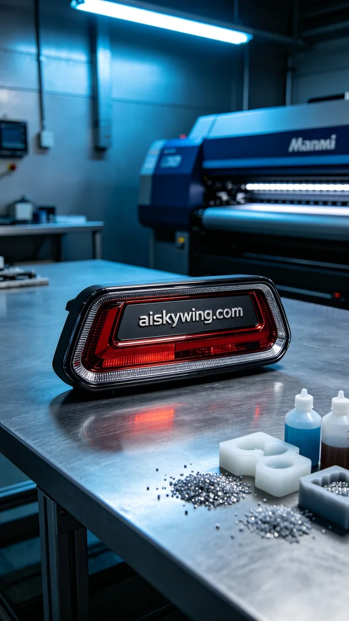 0828-Tail light decorative frame - Aiskywing Industrial 3D Printing Showcase 内容图1 Zhongshan Skywing 3D Technology Co.,LTD | 中山市天翼三维科技有限公司 0828-Tail light decorative frame - Aiskywing Industrial 3D Printing Showcase CNC-高精度加工 (CNC-HP) 图1张