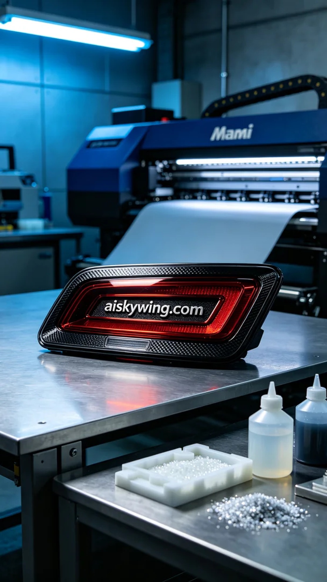 0828-Tail light decorative frame - Aiskywing Industrial 3D Printing Showcase 内容图2 Zhongshan Skywing 3D Technology Co.,LTD | 中山市天翼三维科技有限公司 0828-Tail light decorative frame - Aiskywing Industrial 3D Printing Showcase CNC-高精度加工 (CNC-HP) 图2张