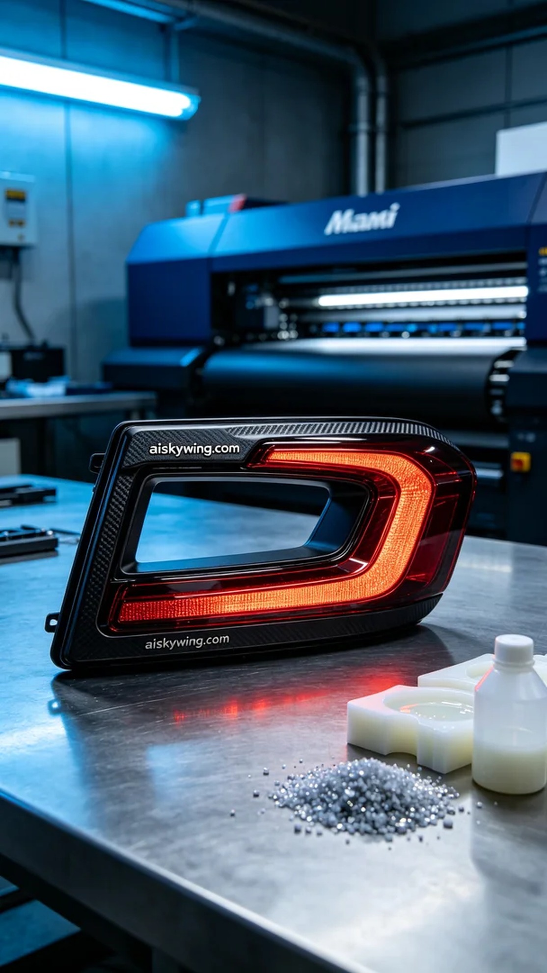 0828-Tail light decorative frame - Aiskywing Industrial 3D Printing Showcase 内容图3 Zhongshan Skywing 3D Technology Co.,LTD | 中山市天翼三维科技有限公司 0828-Tail light decorative frame - Aiskywing Industrial 3D Printing Showcase CNC-高精度加工 (CNC-HP) 图3张