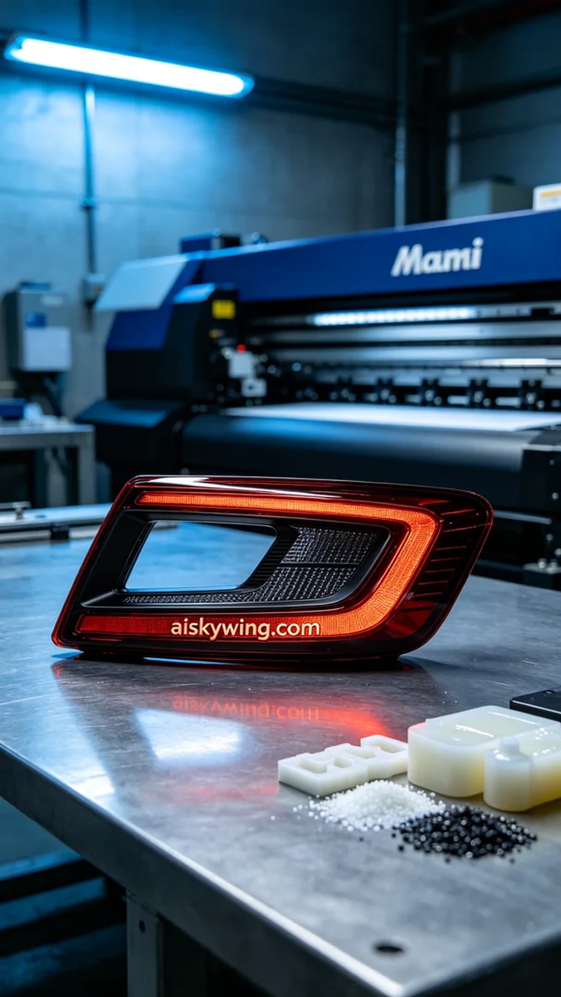 0828-Tail light decorative frame - Aiskywing Industrial 3D Printing Showcase 内容图4 Zhongshan Skywing 3D Technology Co.,LTD | 中山市天翼三维科技有限公司 0828-Tail light decorative frame - Aiskywing Industrial 3D Printing Showcase CNC-高精度加工 (CNC-HP) 图4张