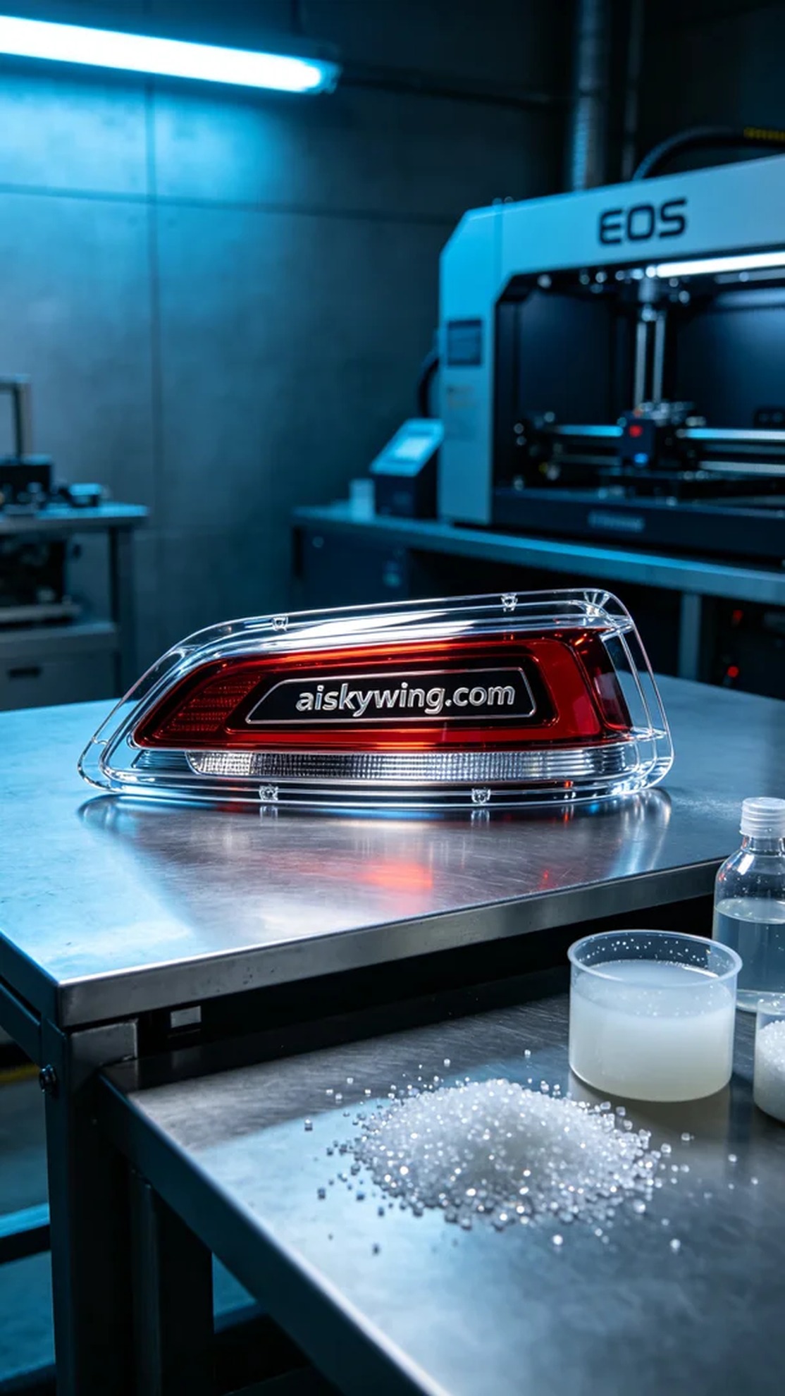 0829-Tail light decorative cover - Aiskywing Industrial 3D Printing Showcase 内容图1 Zhongshan Skywing 3D Technology Co.,LTD | 中山市天翼三维科技有限公司 0829-Tail light decorative cover - Aiskywing Industrial 3D Printing Showcase CNC-高精度加工 (CNC-HP) 图1张