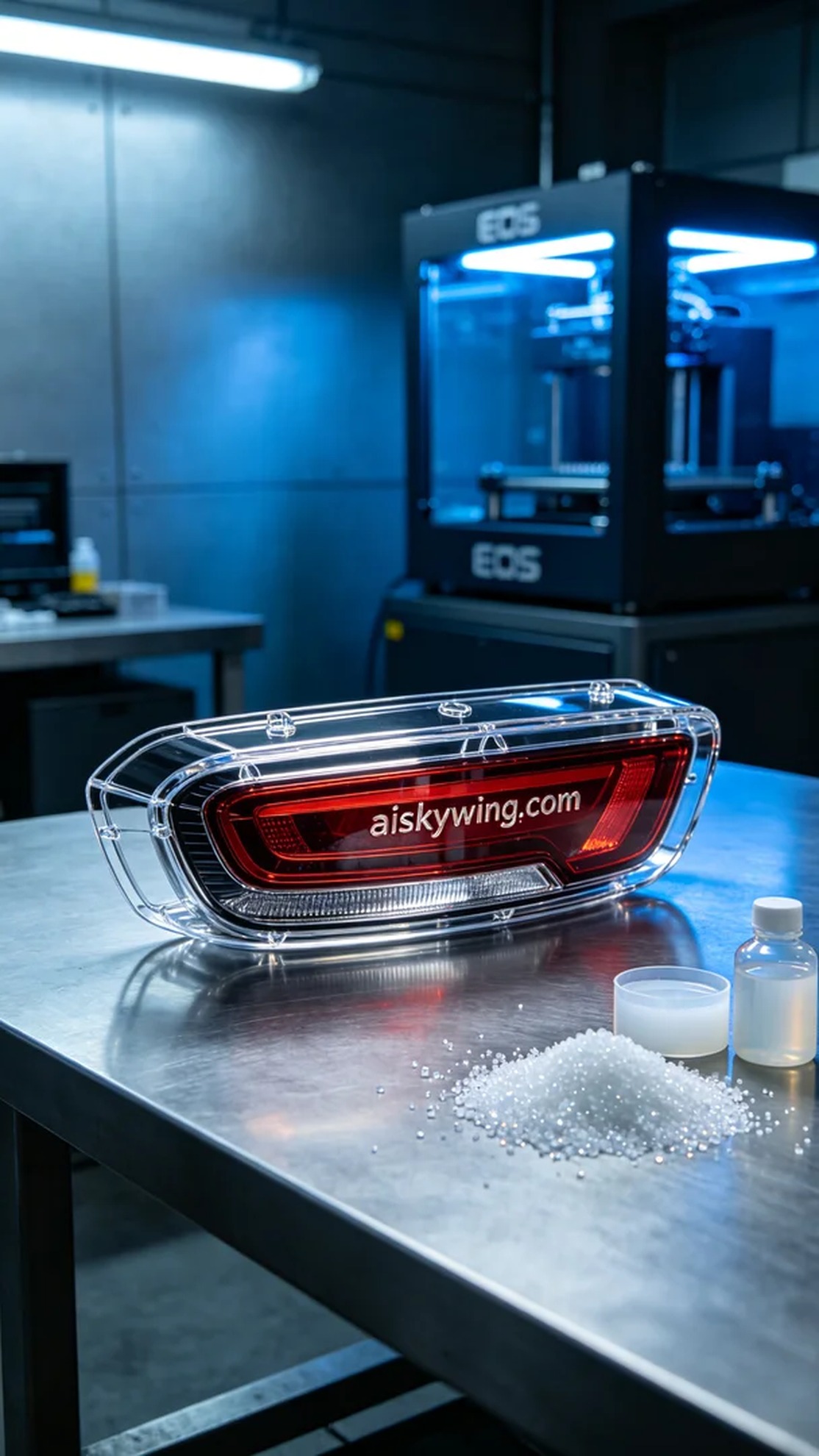 0829-Tail light decorative cover - Aiskywing Industrial 3D Printing Showcase 内容图2 Zhongshan Skywing 3D Technology Co.,LTD | 中山市天翼三维科技有限公司 0829-Tail light decorative cover - Aiskywing Industrial 3D Printing Showcase CNC-高精度加工 (CNC-HP) 图2张