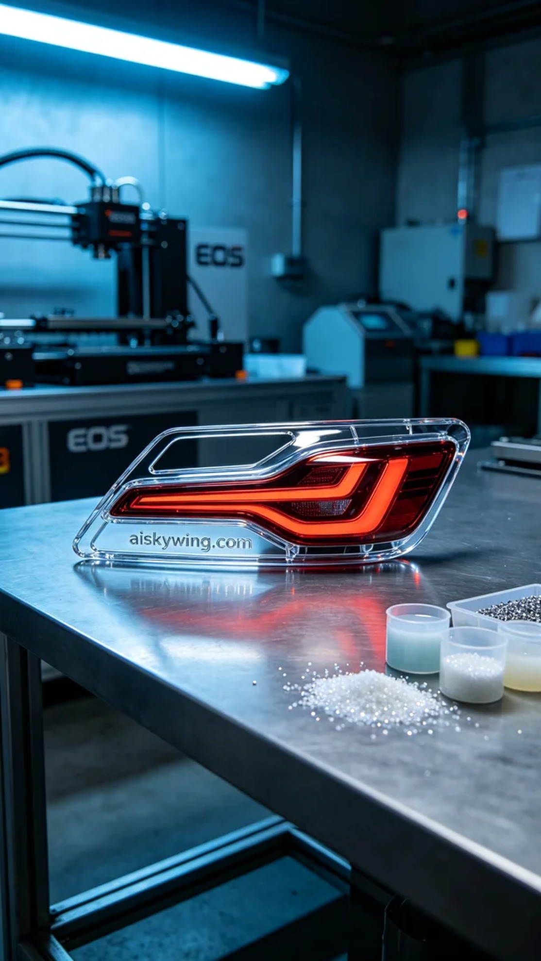 0829-Tail light decorative cover - Aiskywing Industrial 3D Printing Showcase 内容图3 Zhongshan Skywing 3D Technology Co.,LTD | 中山市天翼三维科技有限公司 0829-Tail light decorative cover - Aiskywing Industrial 3D Printing Showcase CNC-高精度加工 (CNC-HP) 图3张