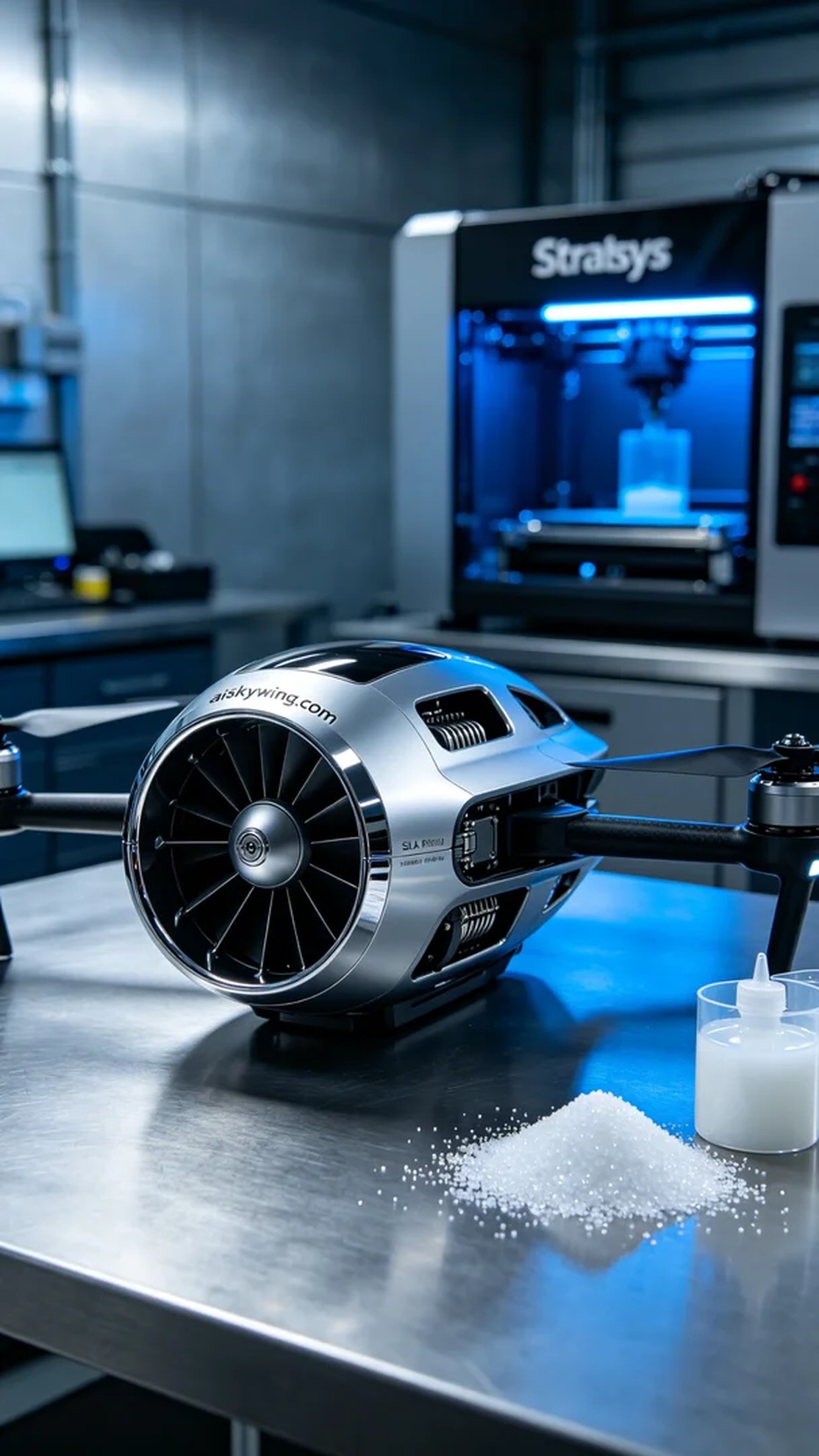 0525-Drone engine cover - Aiskywing Industrial 3D Printing Showcase