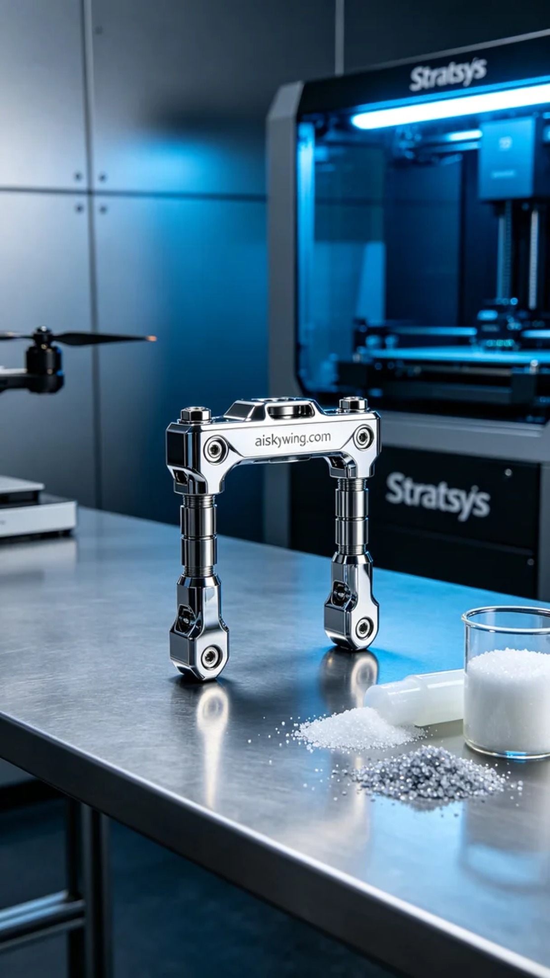 0524-Drone shock-absorbing pillar - Aiskywing Industrial 3D Printing Showcase 内容图2 Zhongshan Skywing 3D Technology Co.,LTD | 中山市天翼三维科技有限公司 0524-Drone shock-absorbing pillar - Aiskywing Industrial 3D Printing Showcase 混合工艺-综合 (HP-C) 图2张