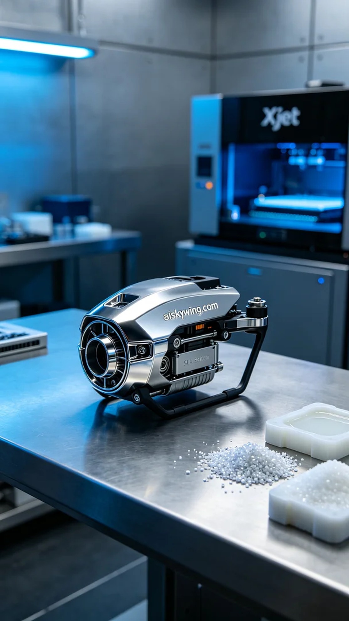 0526-Drone Spraying Pump Shell - Aiskywing Industrial 3D Printing Showcase 内容图2 Zhongshan Skywing 3D Technology Co.,LTD | 中山市天翼三维科技有限公司 0526-Drone Spraying Pump Shell - Aiskywing Industrial 3D Printing Showcase 混合工艺-综合 (HP-C) 图2张