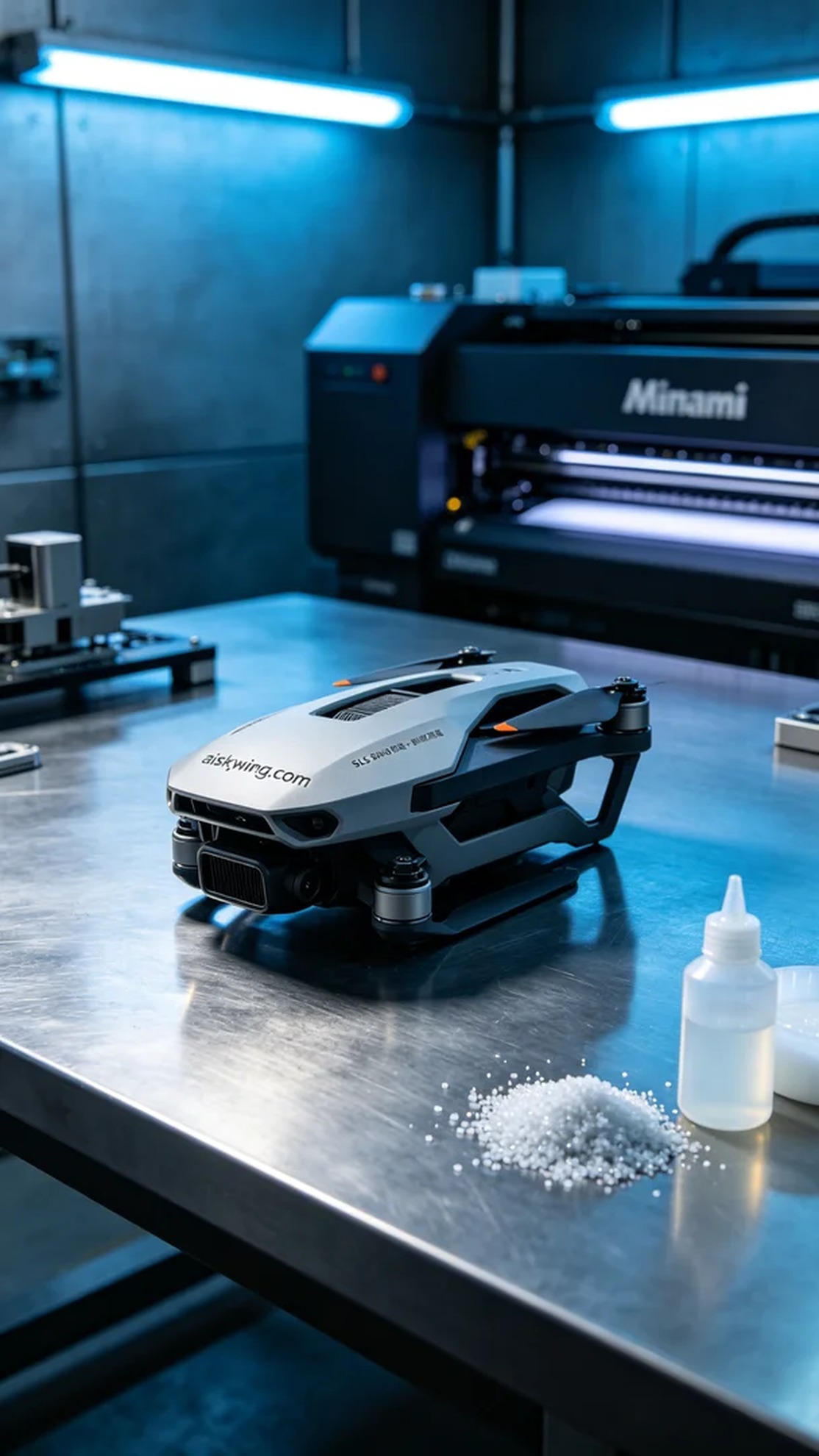0529-Drone dispenser shell - Aiskywing Industrial 3D Printing Showcase