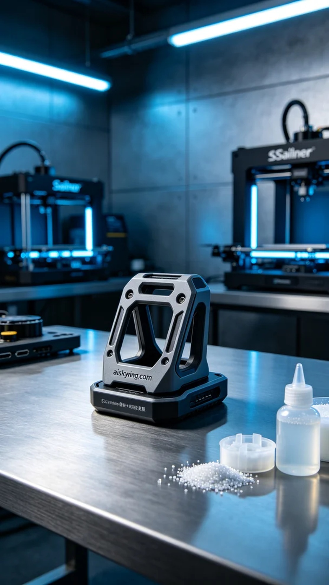 0528-Drone transmission antenna base - Aiskywing Industrial 3D Printing Showcase 内容图1 Zhongshan Skywing 3D Technology Co.,LTD | 中山市天翼三维科技有限公司 0528-Drone transmission antenna base - Aiskywing Industrial 3D Printing Showcase 混合工艺-综合 (HP-C) 图1张
