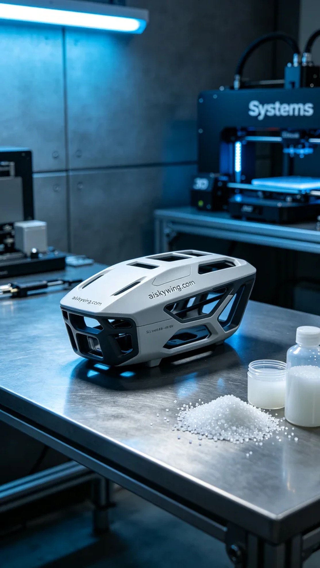 0536-Drone fuel tank shell - Aiskywing Industrial 3D Printing Showcase