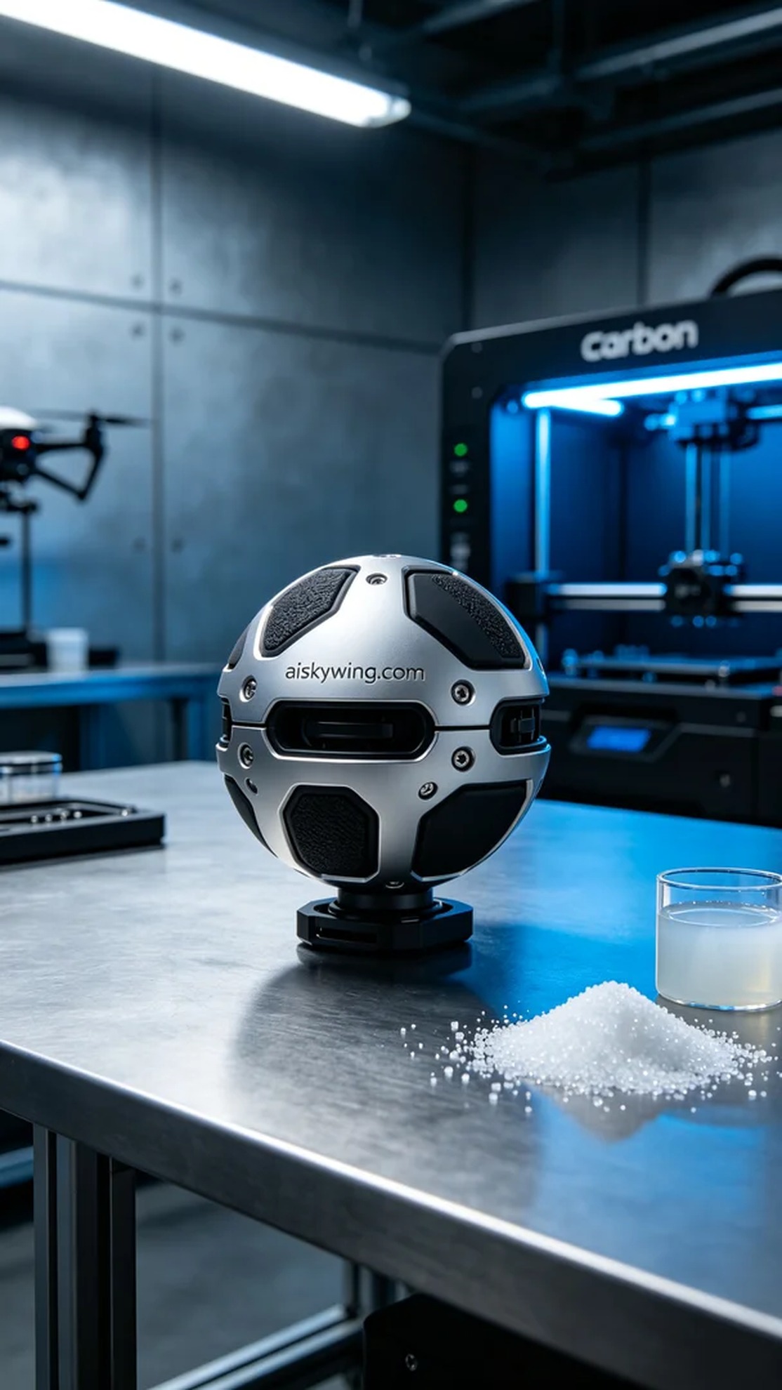 0523-Drone Gimbal Shock Absorber Ball - Aiskywing Industrial 3D Printing Showcase