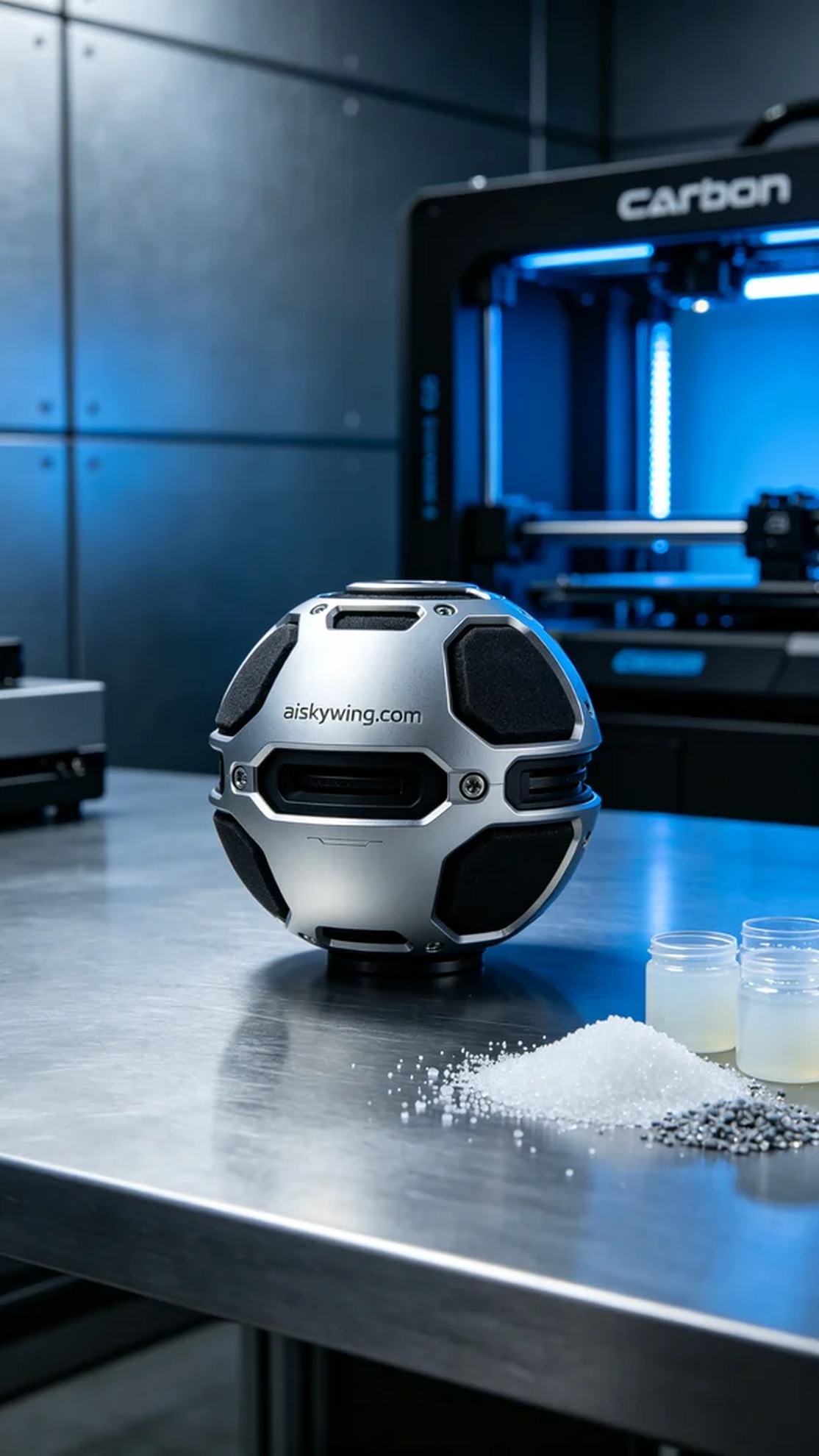 0523-Drone Gimbal Shock Absorber Ball - Aiskywing Industrial 3D Printing Showcase 内容图3 Zhongshan Skywing 3D Technology Co.,LTD | 中山市天翼三维科技有限公司 0523-Drone Gimbal Shock Absorber Ball - Aiskywing Industrial 3D Printing Showcase 混合工艺-综合 (HP-C) 图3张