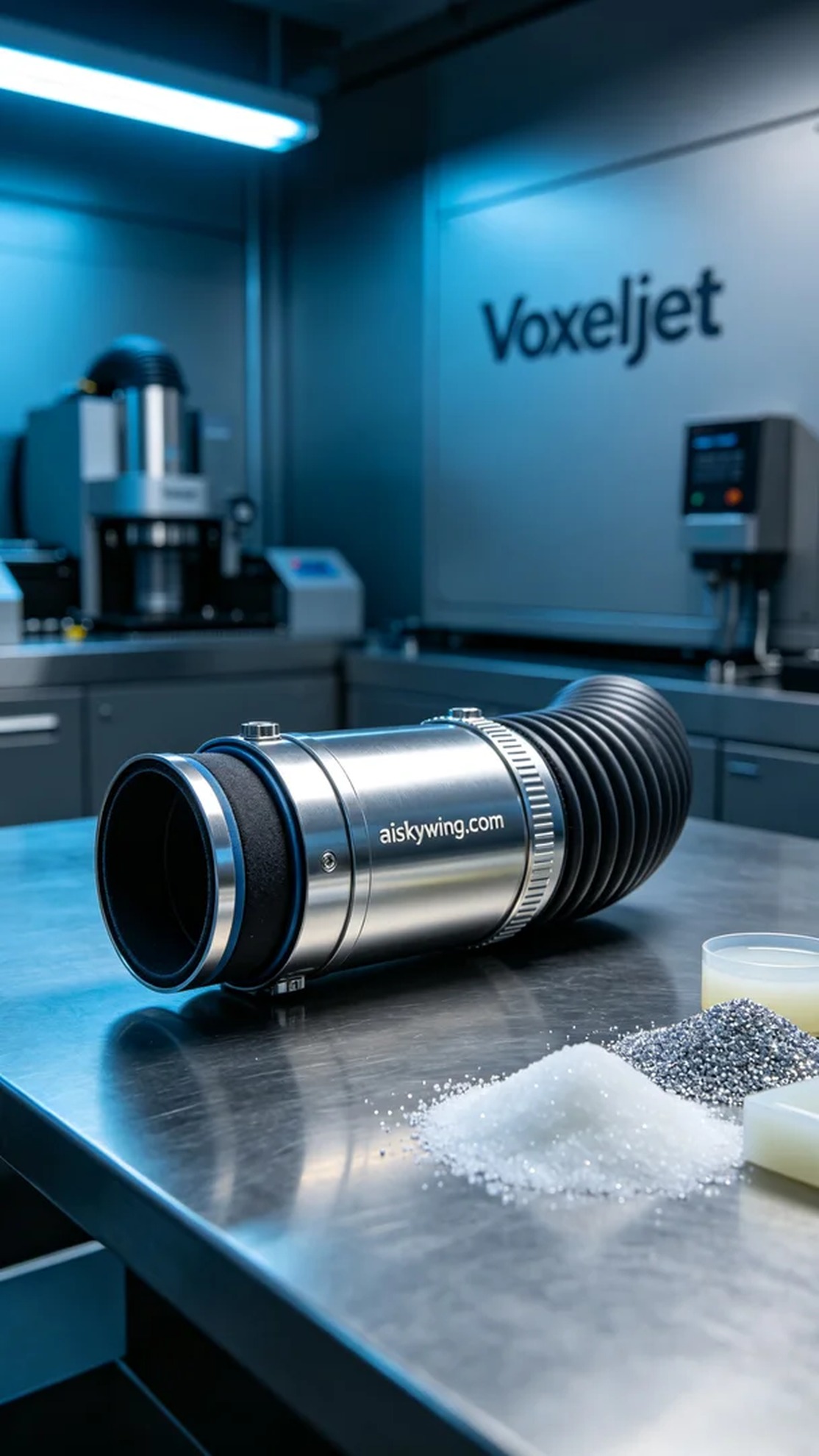 0521-Vacuum cleaner duct pipe - Aiskywing Industrial 3D Printing Showcase