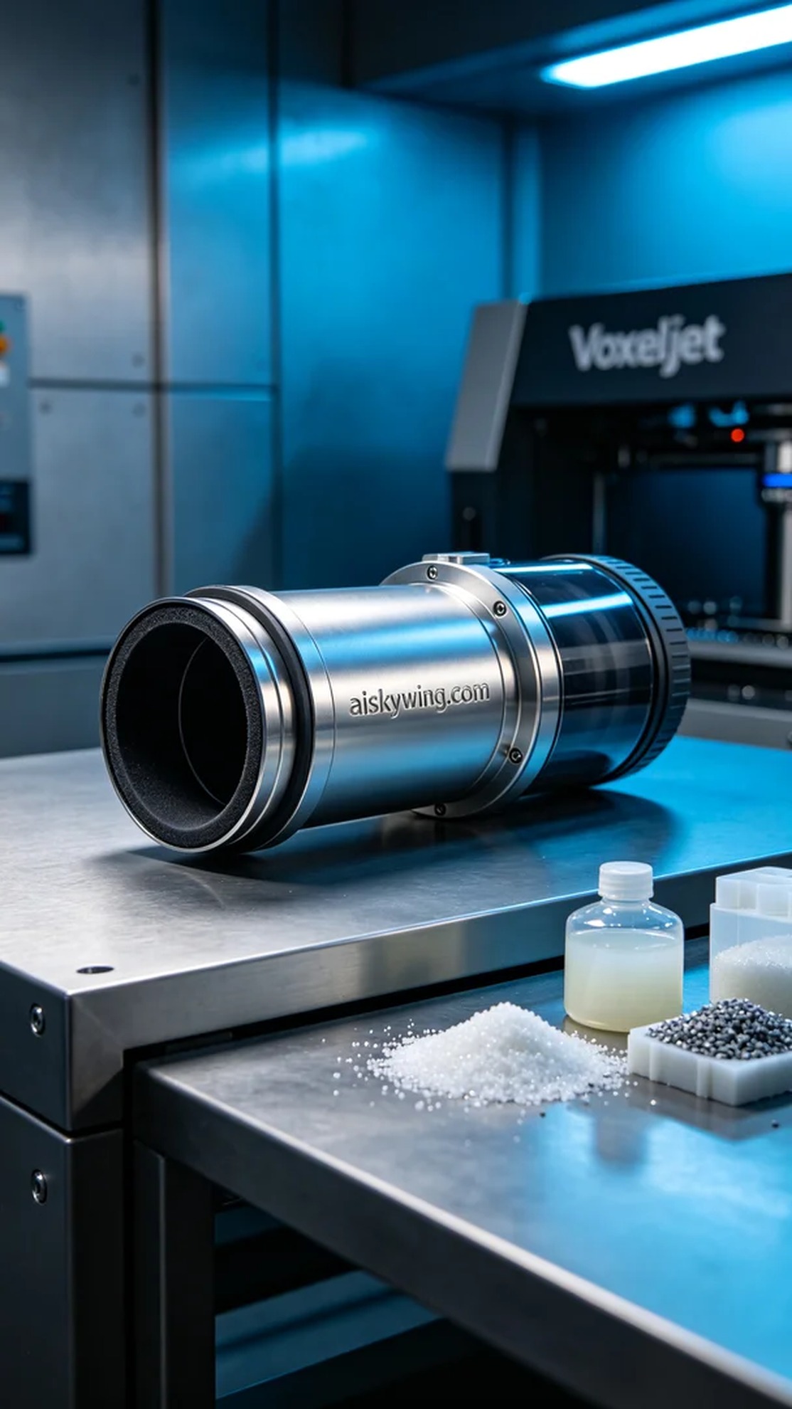 0521-Vacuum cleaner duct pipe - Aiskywing Industrial 3D Printing Showcase 内容图2 Zhongshan Skywing 3D Technology Co.,LTD | 中山市天翼三维科技有限公司 0521-Vacuum cleaner duct pipe - Aiskywing Industrial 3D Printing Showcase 全工艺-补充 (FP-S) 图2张