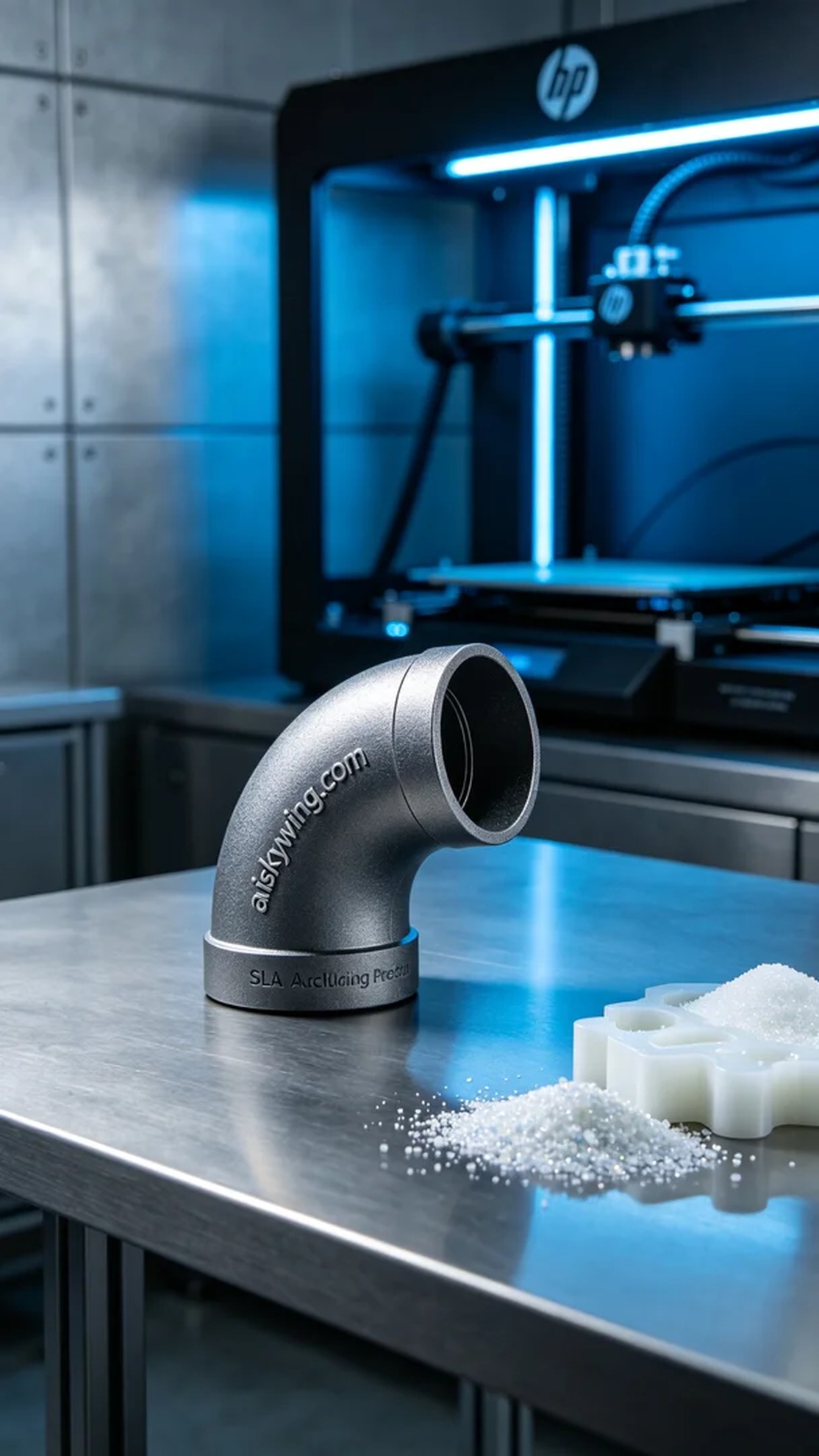1033-Vacuum cleaner duct - Aiskywing Industrial 3D Printing Showcase 内容图3 Zhongshan Skywing 3D Technology Co.,LTD | 中山市天翼三维科技有限公司 1033-Vacuum cleaner duct - Aiskywing Industrial 3D Printing Showcase SLA-消费电子 (SLA-CE) 图3张