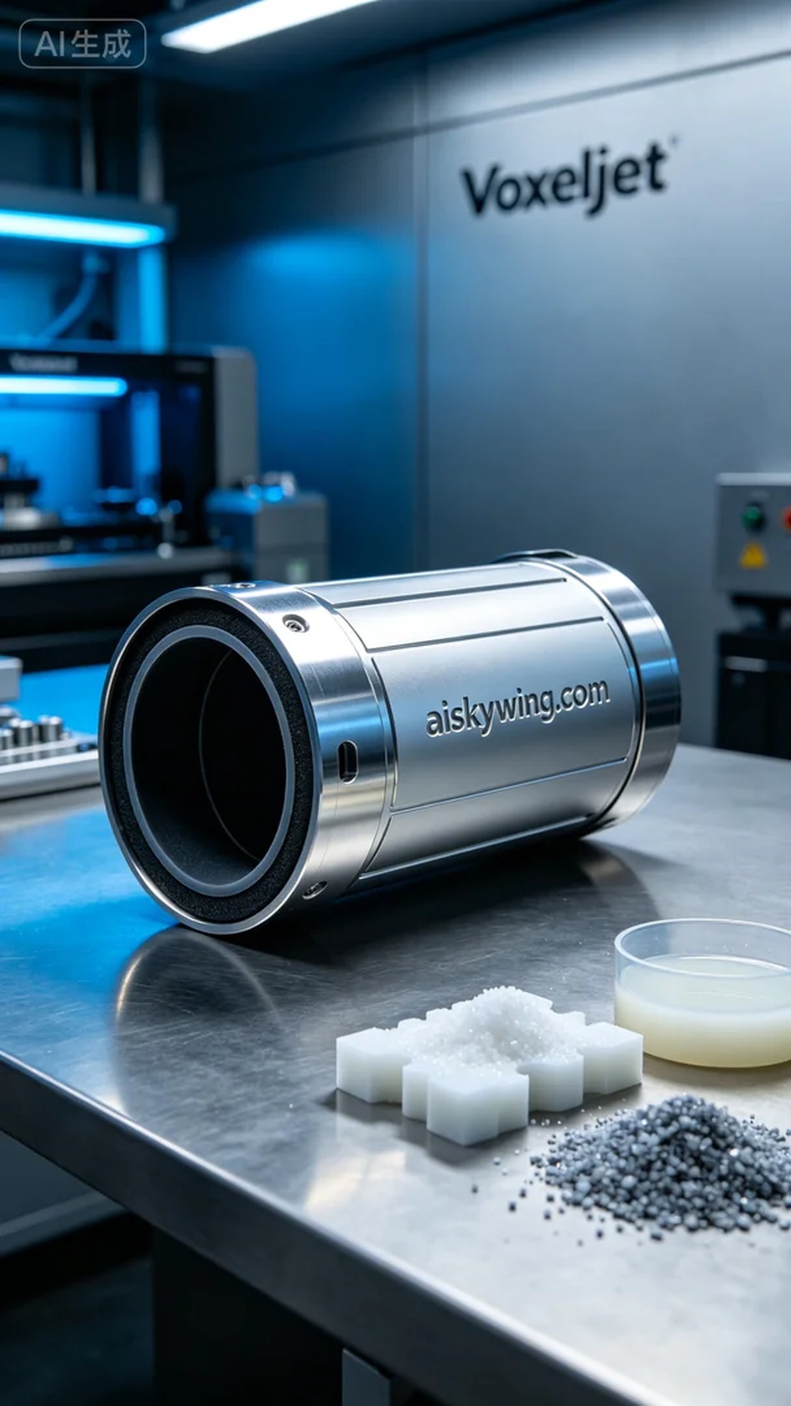 1077-Vacuum cleaner duct pipe - Aiskywing Industrial 3D Printing Showcase 内容图1 Zhongshan Skywing 3D Technology Co.,LTD | 中山市天翼三维科技有限公司 1077-Vacuum cleaner duct pipe - Aiskywing Industrial 3D Printing Showcase 全工艺-补充 (FP-S) 图1张