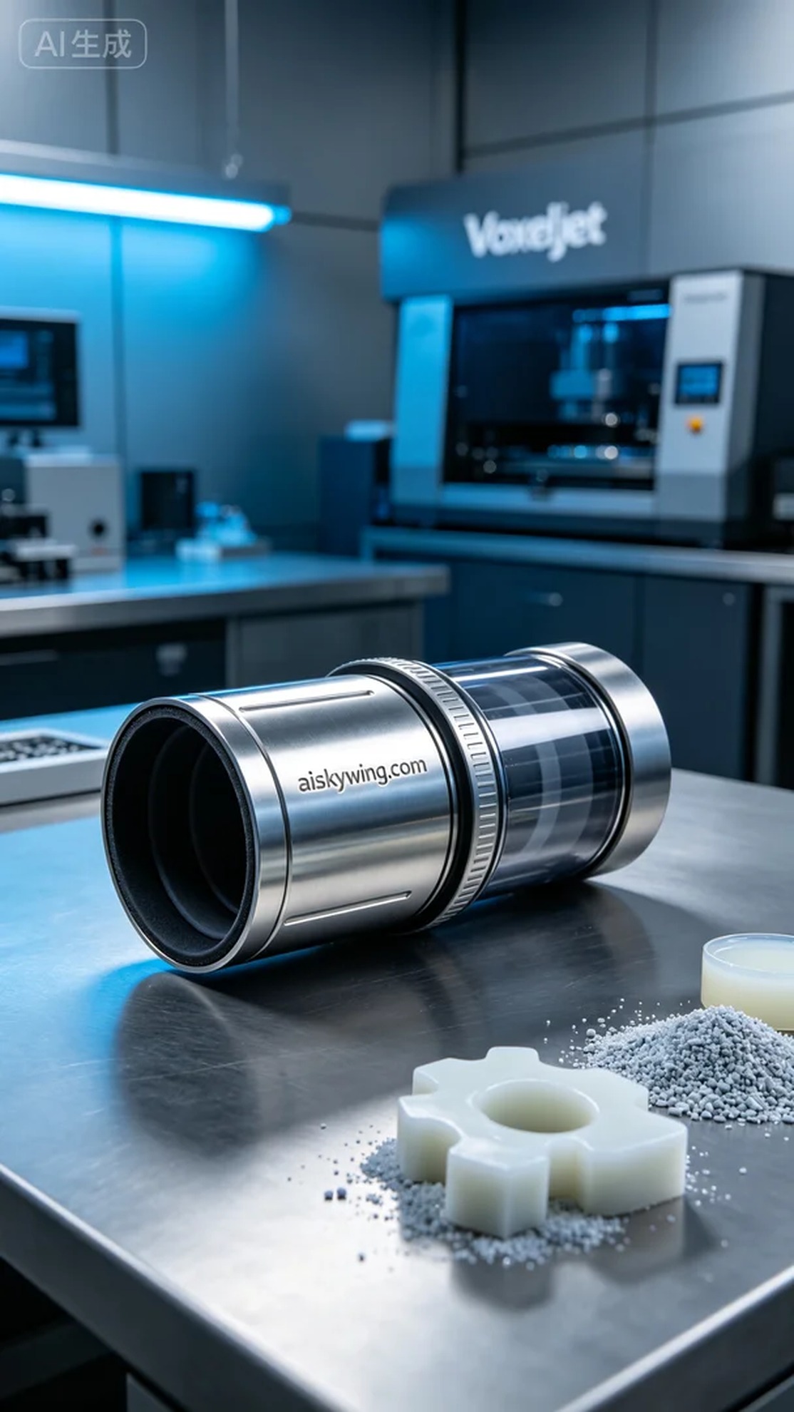 1077-Vacuum cleaner duct pipe - Aiskywing Industrial 3D Printing Showcase 内容图2 Zhongshan Skywing 3D Technology Co.,LTD | 中山市天翼三维科技有限公司 1077-Vacuum cleaner duct pipe - Aiskywing Industrial 3D Printing Showcase 全工艺-补充 (FP-S) 图2张