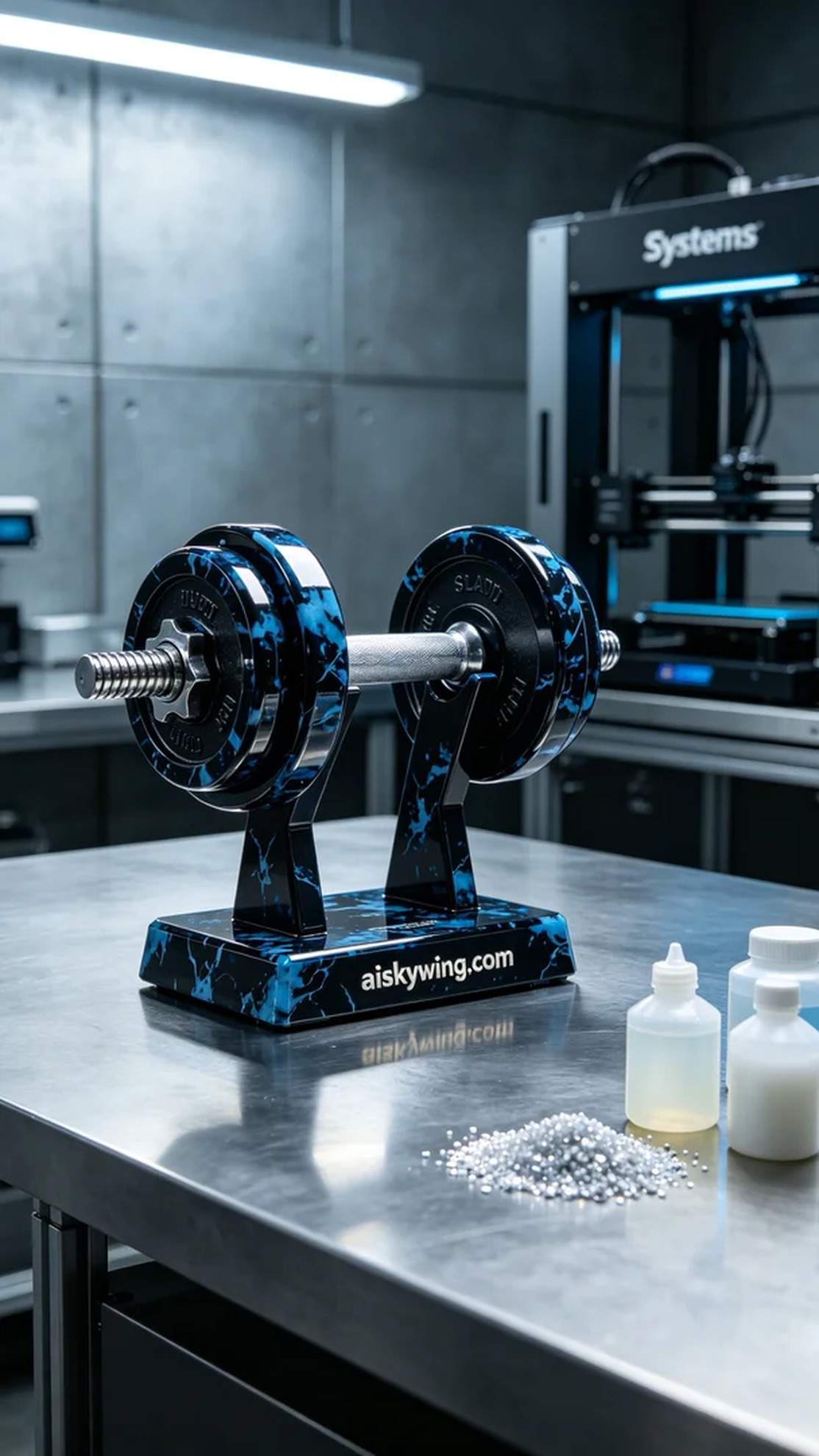 1079-Dumbbell rack base - Aiskywing Industrial 3D Printing Showcase 内容图4 Zhongshan Skywing 3D Technology Co.,LTD | 中山市天翼三维科技有限公司 1079-Dumbbell rack base - Aiskywing Industrial 3D Printing Showcase 全工艺-补充 (FP-S) 图4张