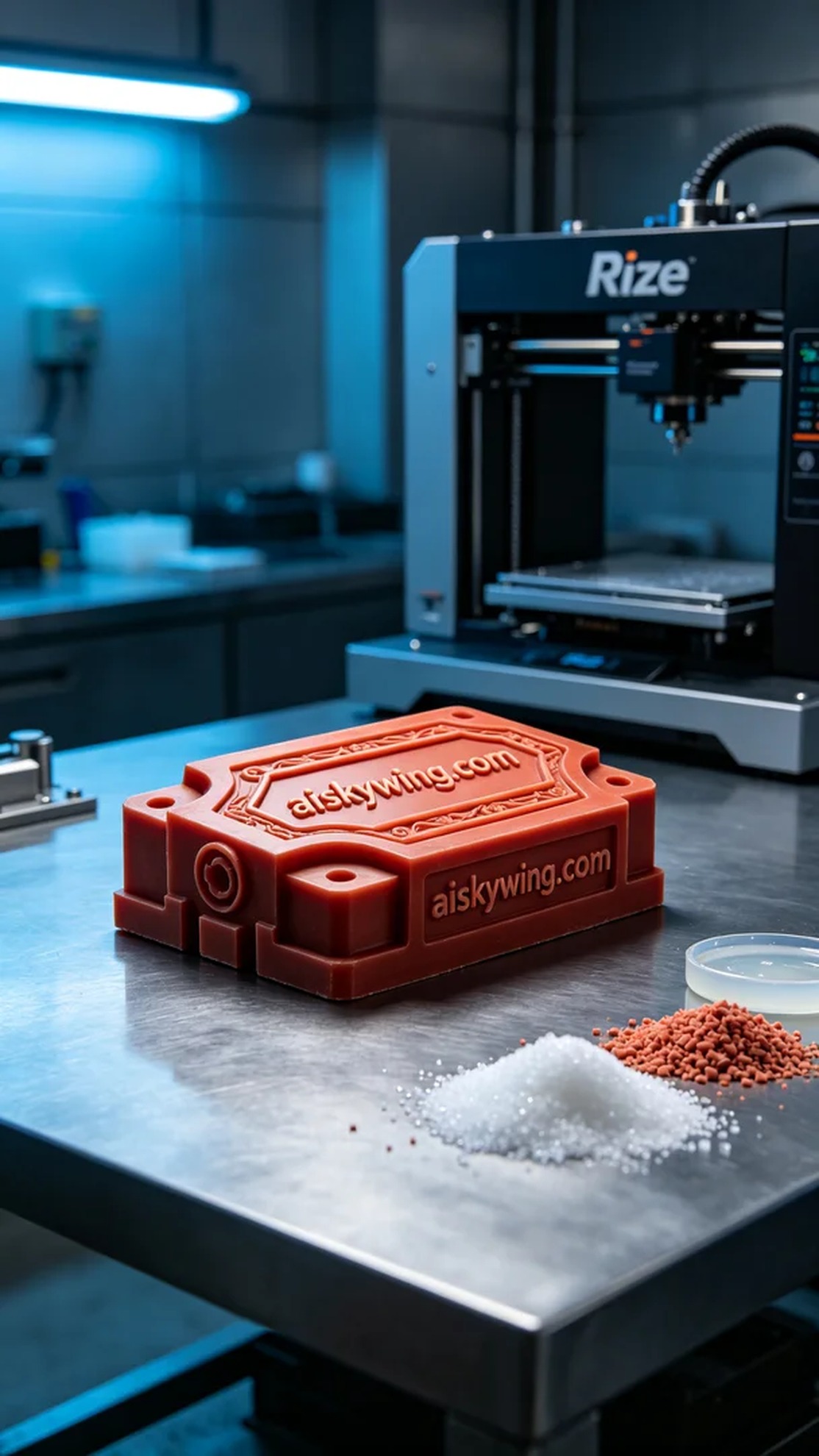 0867-Pressure casting mold - Aiskywing Industrial 3D Printing Showcase 内容图3 Zhongshan Skywing 3D Technology Co.,LTD | 中山市天翼三维科技有限公司 0867-Pressure casting mold - Aiskywing Industrial 3D Printing Showcase 红蜡-精密铸造 (RW-PC) 图3张
