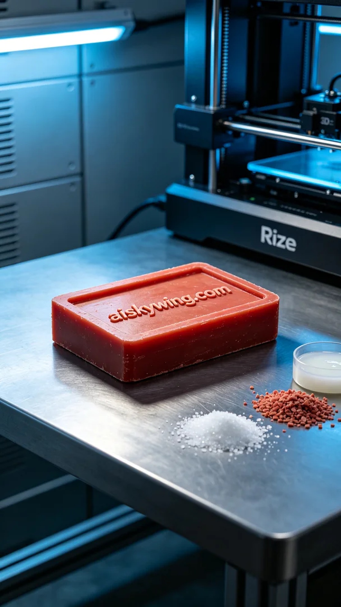 0853-Ink pad wax mold - Aiskywing Industrial 3D Printing Showcase 内容图1 Zhongshan Skywing 3D Technology Co.,LTD | 中山市天翼三维科技有限公司 0853-Ink pad wax mold - Aiskywing Industrial 3D Printing Showcase 红蜡-精密铸造 (RW-PC) 图1张