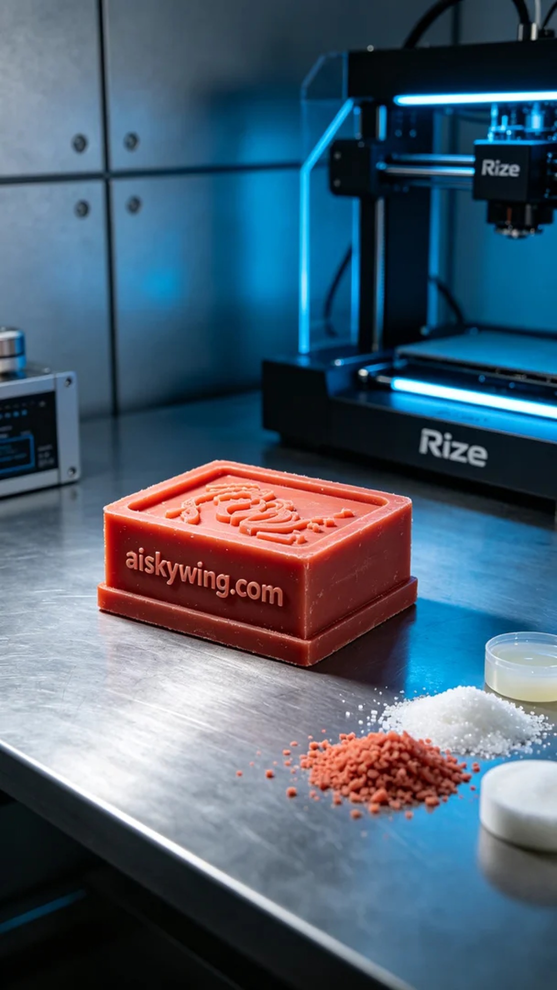0853-Ink pad wax mold - Aiskywing Industrial 3D Printing Showcase 内容图2 Zhongshan Skywing 3D Technology Co.,LTD | 中山市天翼三维科技有限公司 0853-Ink pad wax mold - Aiskywing Industrial 3D Printing Showcase 红蜡-精密铸造 (RW-PC) 图2张