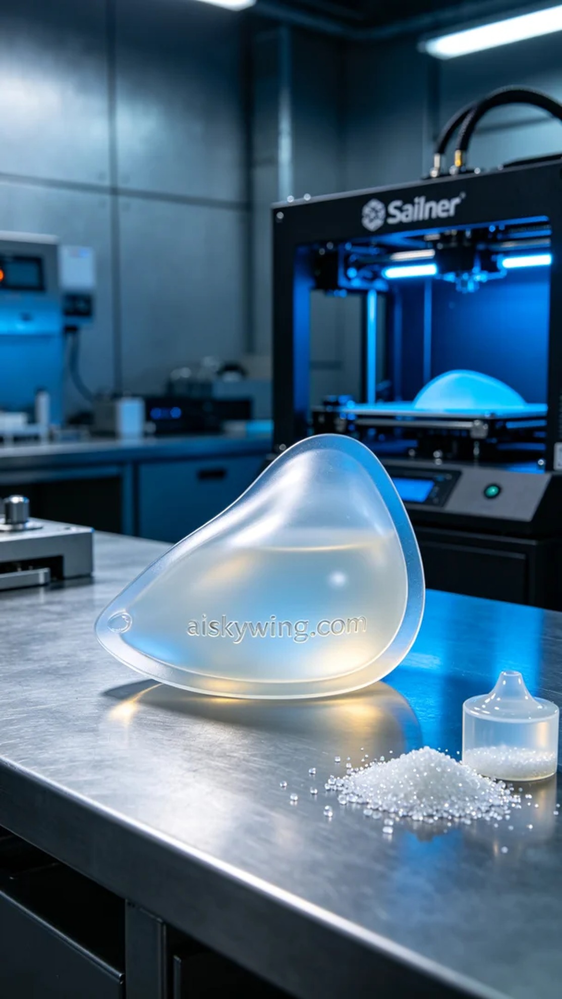 0548-Prosthetic breast silicone - Aiskywing Industrial 3D Printing Showcase