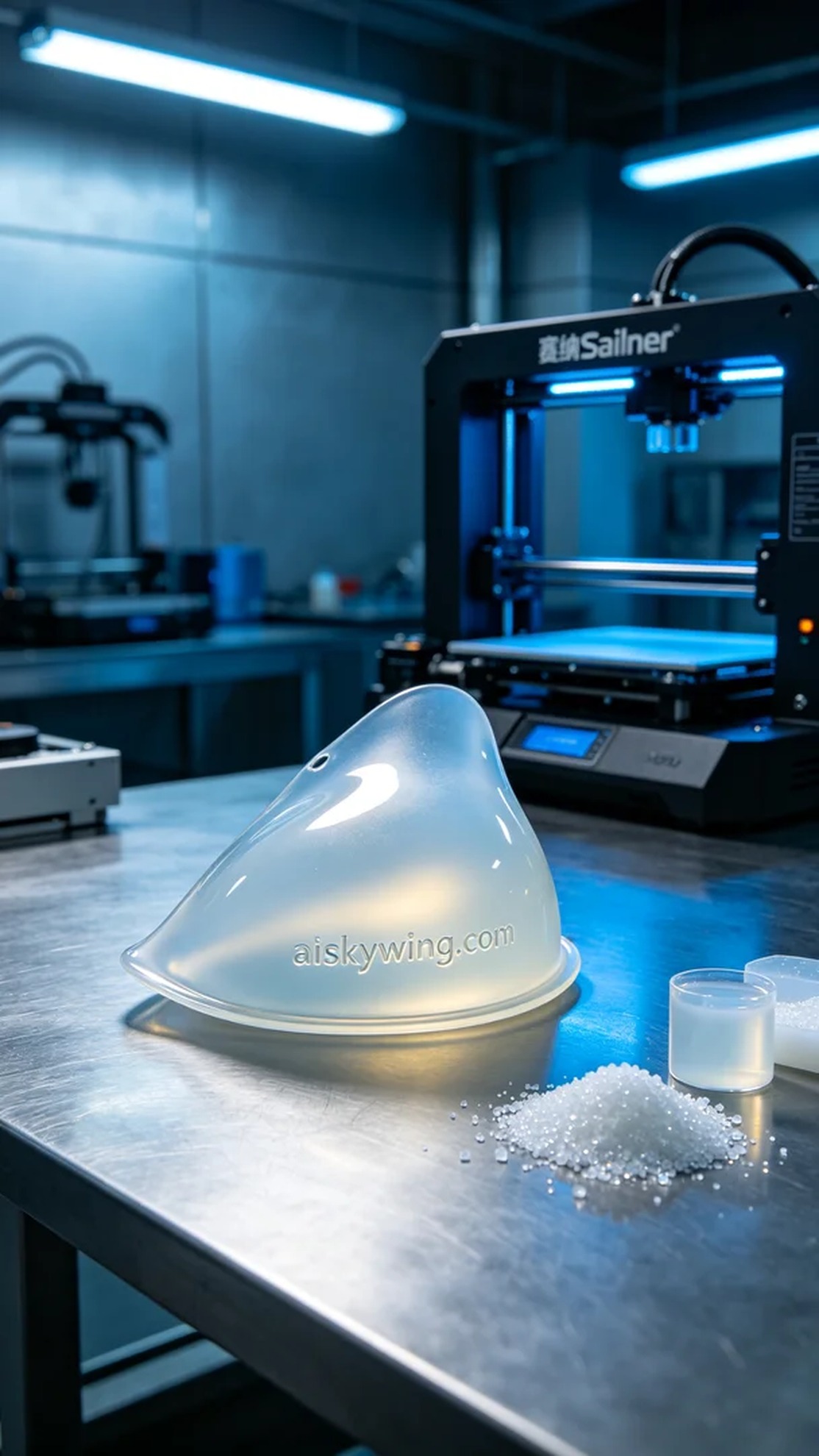 0548-Prosthetic breast silicone - Aiskywing Industrial 3D Printing Showcase 内容图3 Zhongshan Skywing 3D Technology Co.,LTD | 中山市天翼三维科技有限公司 0548-Prosthetic breast silicone - Aiskywing Industrial 3D Printing Showcase 硅胶复模-柔性 (SM-F) 图3张