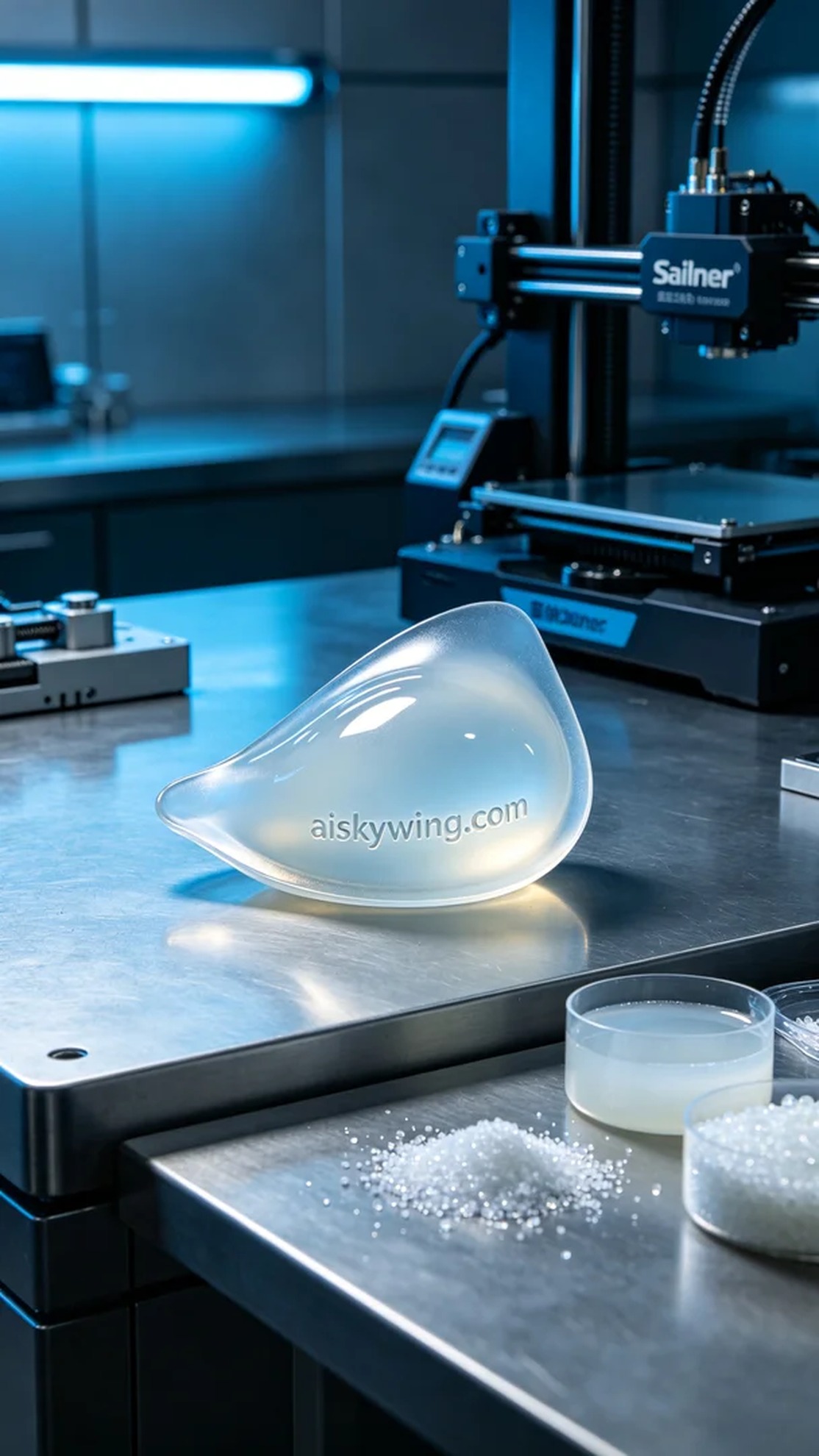0548-Prosthetic breast silicone - Aiskywing Industrial 3D Printing Showcase 内容图4 Zhongshan Skywing 3D Technology Co.,LTD | 中山市天翼三维科技有限公司 0548-Prosthetic breast silicone - Aiskywing Industrial 3D Printing Showcase 硅胶复模-柔性 (SM-F) 图4张