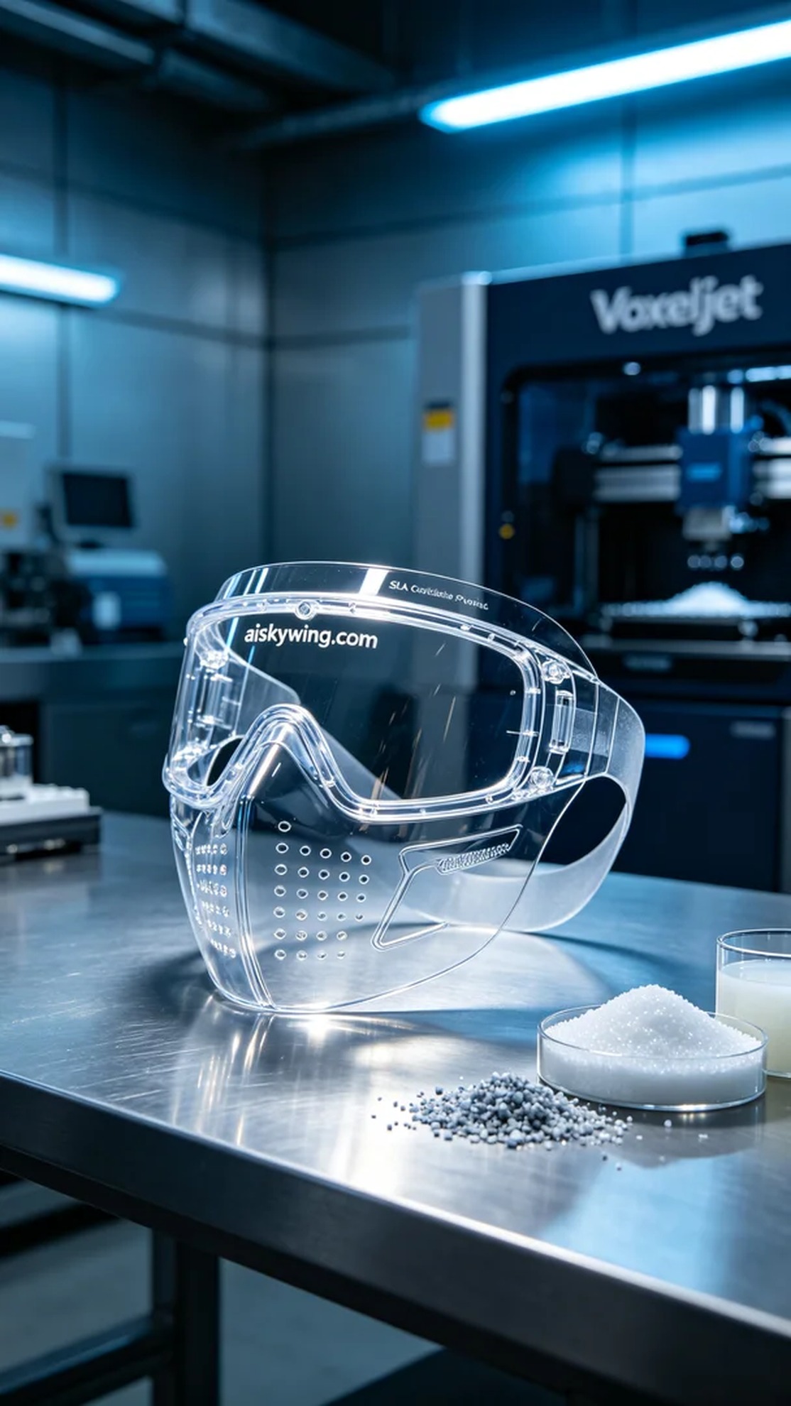 0640-Medical protective shield - Aiskywing Industrial 3D Printing Showcase 内容图3 Zhongshan Skywing 3D Technology Co.,LTD | 中山市天翼三维科技有限公司 0640-Medical protective shield - Aiskywing Industrial 3D Printing Showcase SLA-医疗美容 (SLA-MB) 图3张