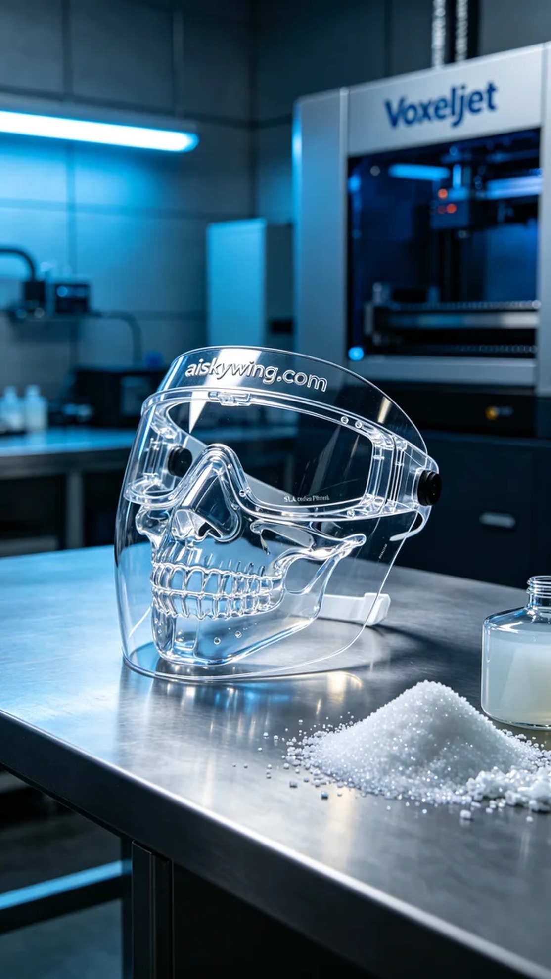 0640-Medical protective shield - Aiskywing Industrial 3D Printing Showcase 内容图4 Zhongshan Skywing 3D Technology Co.,LTD | 中山市天翼三维科技有限公司 0640-Medical protective shield - Aiskywing Industrial 3D Printing Showcase SLA-医疗美容 (SLA-MB) 图4张