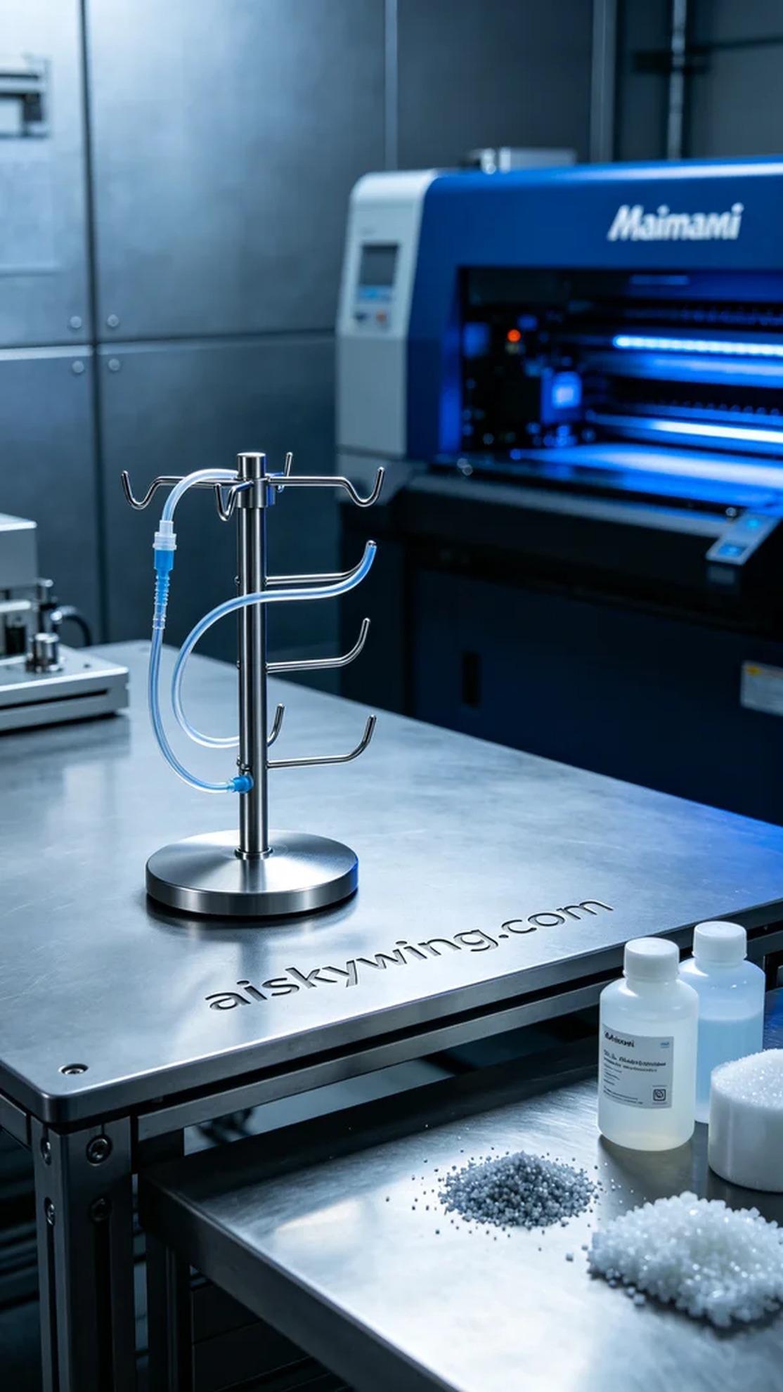 0994-Medical catheter frame - Aiskywing Industrial 3D Printing Showcase 内容图3 Zhongshan Skywing 3D Technology Co.,LTD | 中山市天翼三维科技有限公司 0994-Medical catheter frame - Aiskywing Industrial 3D Printing Showcase SLA-医疗美容 (SLA-MB) 图3张
