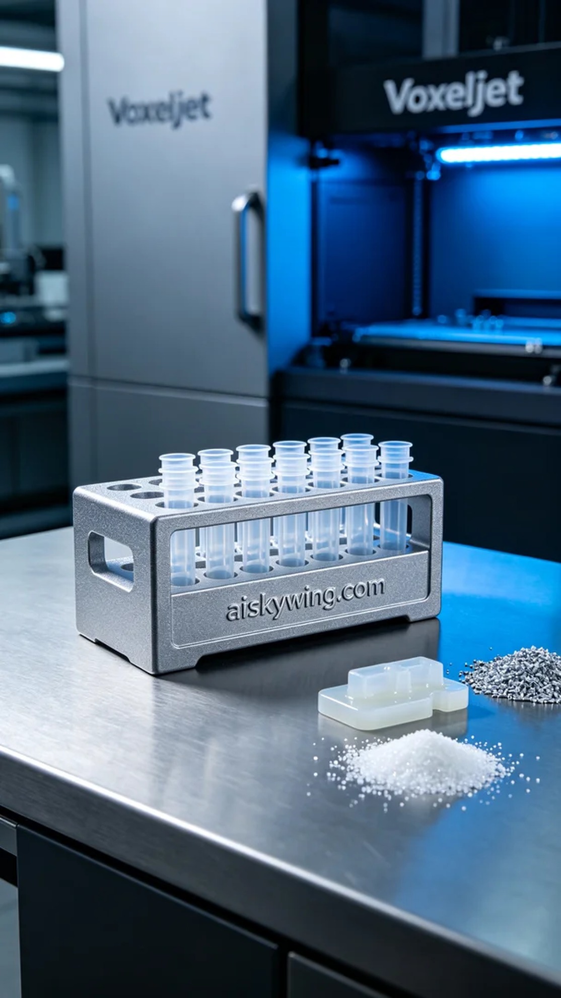 0641-Medical Cryopreservation Tube Rack - Aiskywing Industrial 3D Printing Showcase