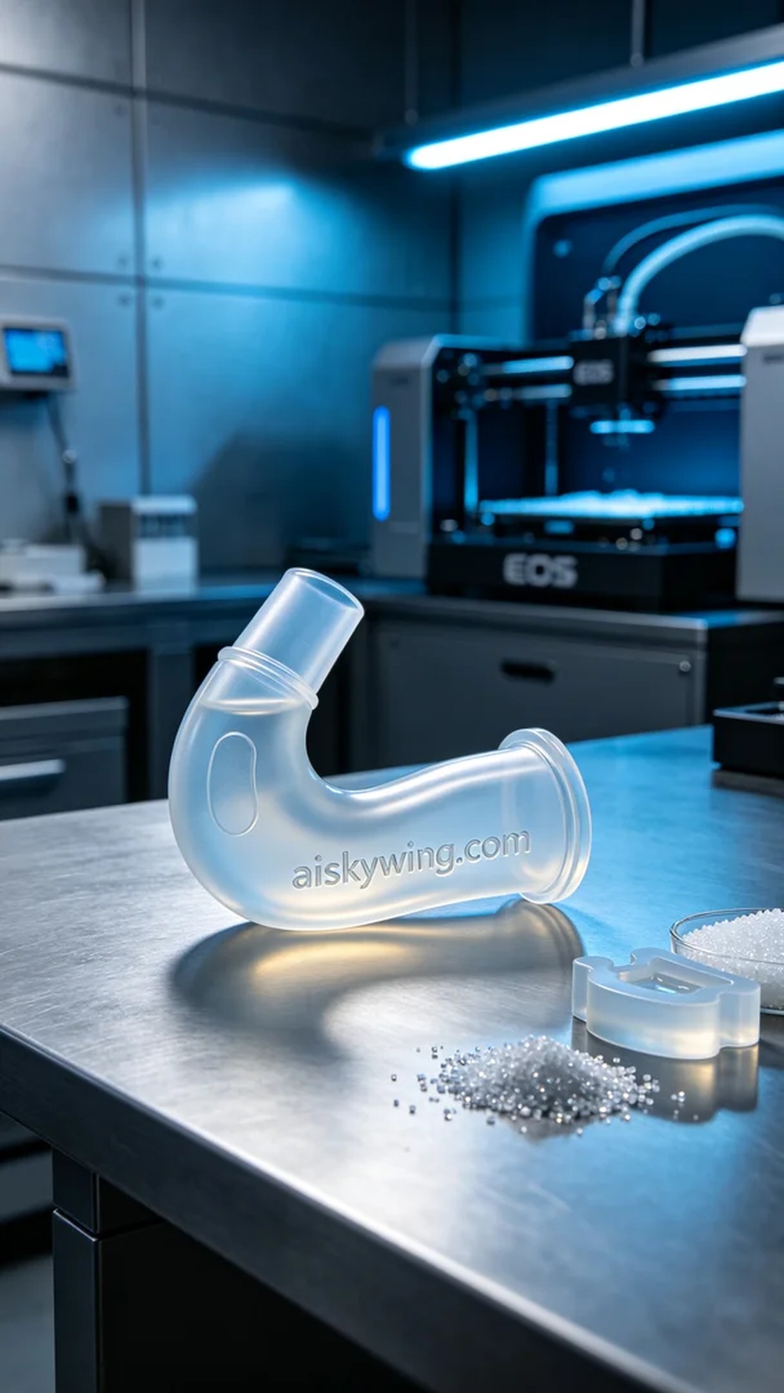 1110-Medical silicone tube - Aiskywing Industrial 3D Printing Showcase 内容图2 Zhongshan Skywing 3D Technology Co.,LTD | 中山市天翼三维科技有限公司 1110-Medical silicone tube - Aiskywing Industrial 3D Printing Showcase 硅胶复模-柔性 (SM-F) 图2张