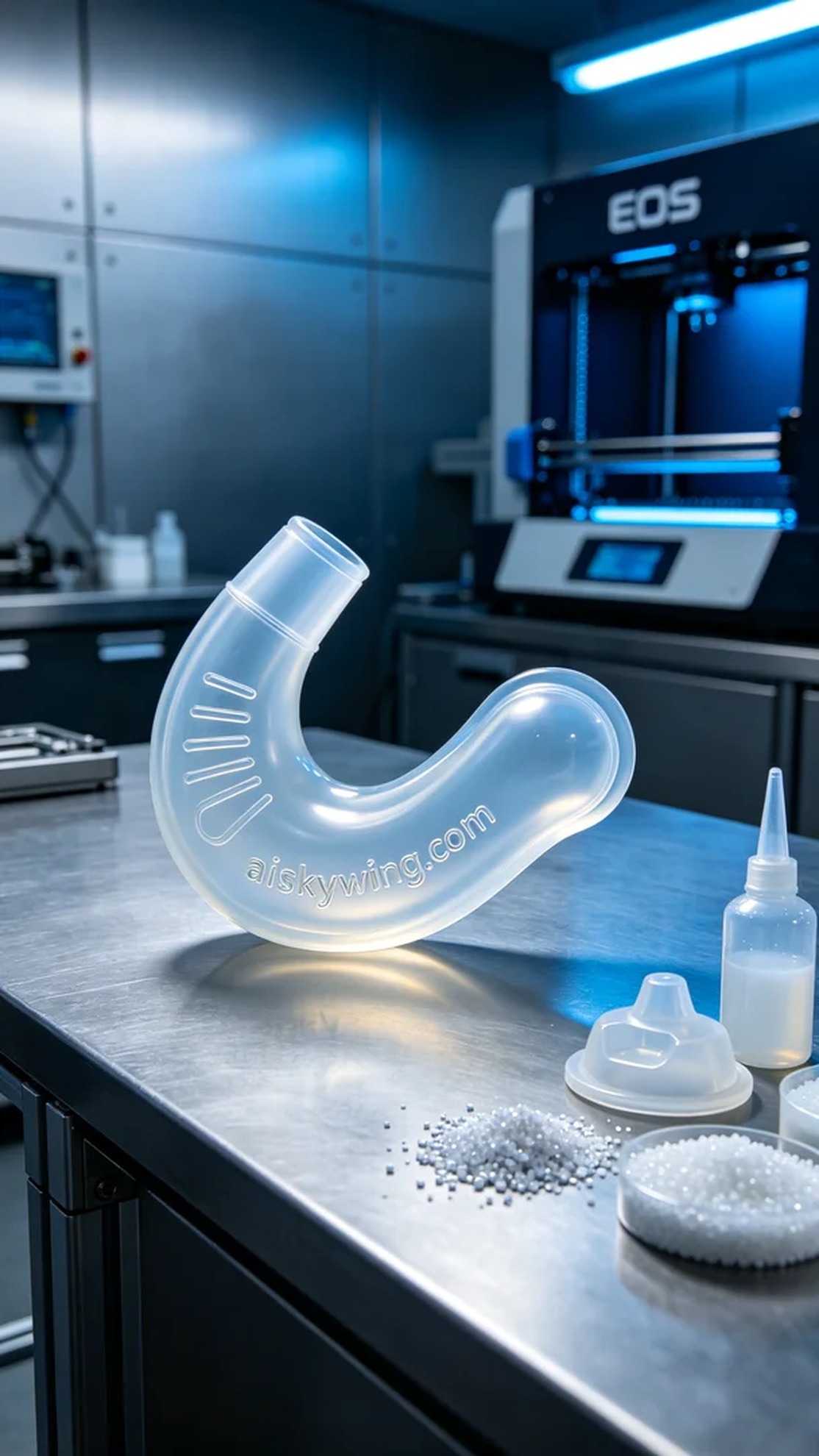1110-Medical silicone tube - Aiskywing Industrial 3D Printing Showcase 内容图4 Zhongshan Skywing 3D Technology Co.,LTD | 中山市天翼三维科技有限公司 1110-Medical silicone tube - Aiskywing Industrial 3D Printing Showcase 硅胶复模-柔性 (SM-F) 图4张