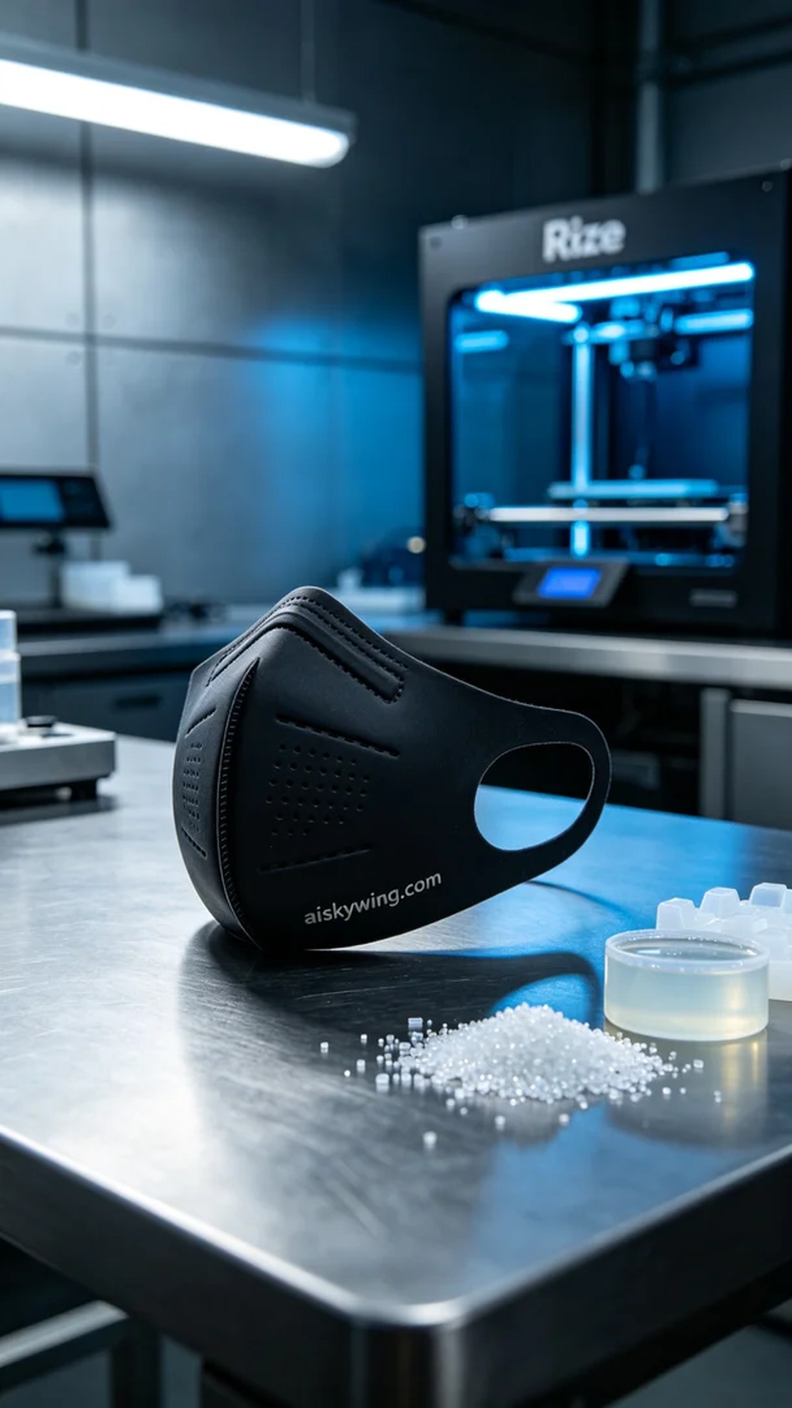 1118-Medical silicone mask - Aiskywing Industrial 3D Printing Showcase 内容图2 Zhongshan Skywing 3D Technology Co.,LTD | 中山市天翼三维科技有限公司 1118-Medical silicone mask - Aiskywing Industrial 3D Printing Showcase 硅胶复模-柔性 (SM-F) 图2张