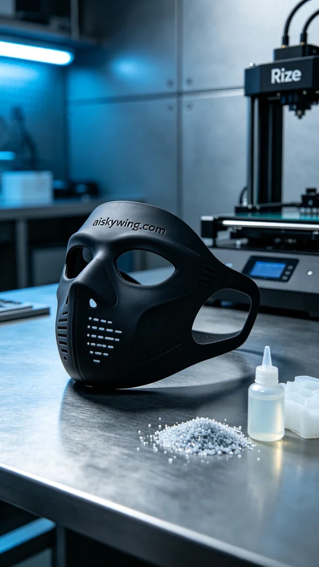 1118-Medical silicone mask - Aiskywing Industrial 3D Printing Showcase 内容图3 Zhongshan Skywing 3D Technology Co.,LTD | 中山市天翼三维科技有限公司 1118-Medical silicone mask - Aiskywing Industrial 3D Printing Showcase 硅胶复模-柔性 (SM-F) 图3张