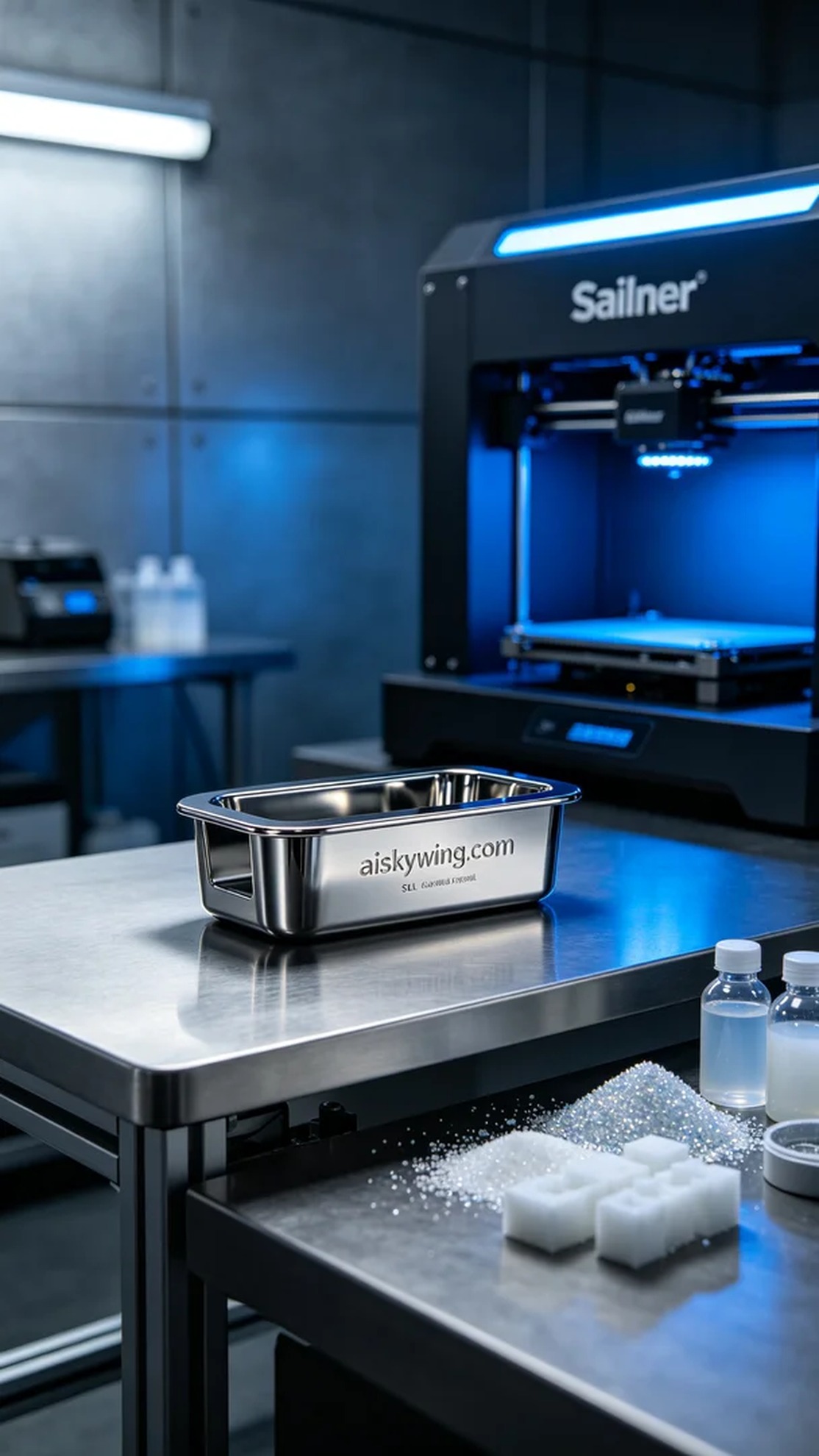0642-Medical sample loading slot - Aiskywing Industrial 3D Printing Showcase 内容图3 Zhongshan Skywing 3D Technology Co.,LTD | 中山市天翼三维科技有限公司 0642-Medical sample loading slot - Aiskywing Industrial 3D Printing Showcase SLA-医疗美容 (SLA-MB) 图3张