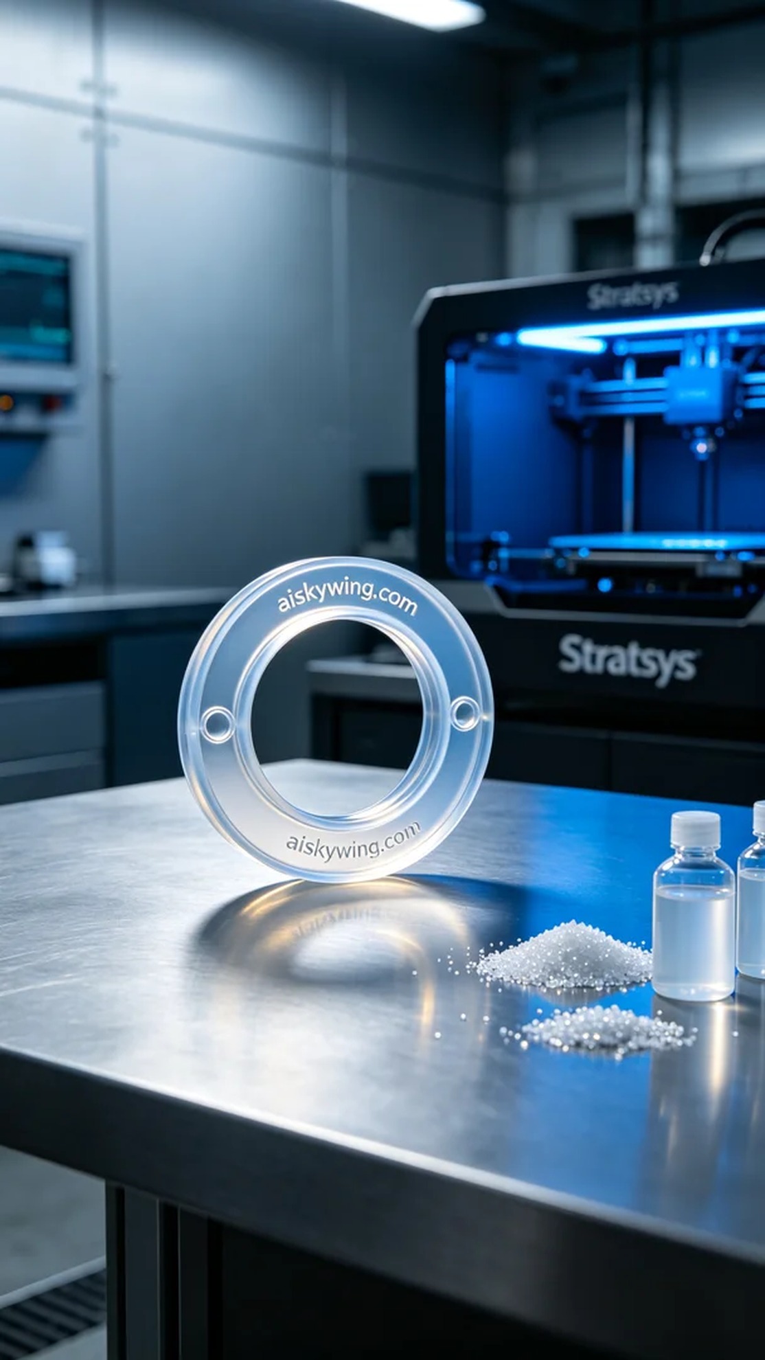 1119-Medical-grade sealing ring - Aiskywing Industrial 3D Printing Showcase 内容图3 Zhongshan Skywing 3D Technology Co.,LTD | 中山市天翼三维科技有限公司 1119-Medical-grade sealing ring - Aiskywing Industrial 3D Printing Showcase 硅胶复模-柔性 (SM-F) 图3张