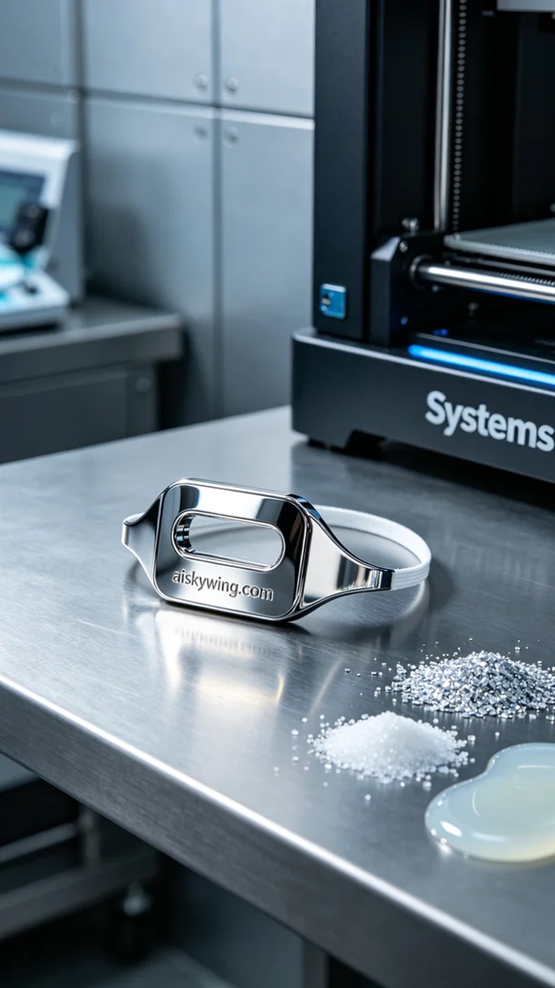 0643-Medical mask ear strap adjustment buckle - Aiskywing Industrial 3D Printing Showcase 内容图2 Zhongshan Skywing 3D Technology Co.,LTD | 中山市天翼三维科技有限公司 0643-Medical mask ear strap adjustment buckle - Aiskywing Industrial 3D Printing Showcase SLA-医疗美容 (SLA-MB) 图2张