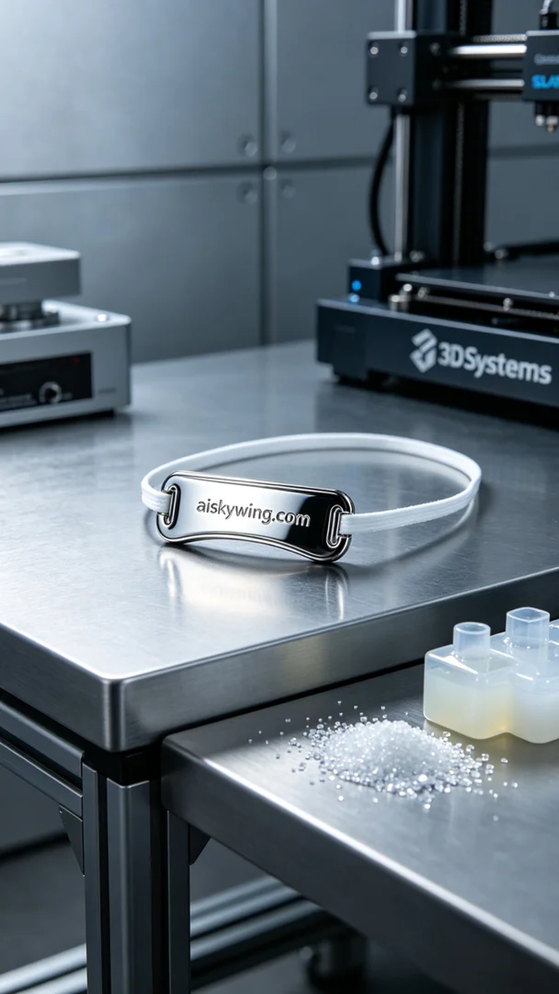 0643-Medical mask ear strap adjustment buckle - Aiskywing Industrial 3D Printing Showcase 内容图3 Zhongshan Skywing 3D Technology Co.,LTD | 中山市天翼三维科技有限公司 0643-Medical mask ear strap adjustment buckle - Aiskywing Industrial 3D Printing Showcase SLA-医疗美容 (SLA-MB) 图3张