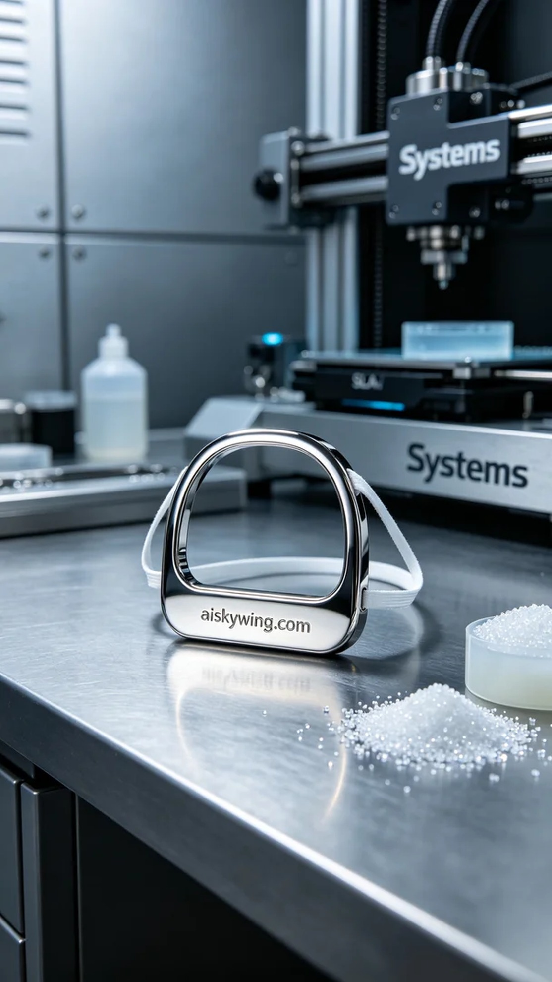 0643-Medical mask ear strap adjustment buckle - Aiskywing Industrial 3D Printing Showcase 内容图4 Zhongshan Skywing 3D Technology Co.,LTD | 中山市天翼三维科技有限公司 0643-Medical mask ear strap adjustment buckle - Aiskywing Industrial 3D Printing Showcase SLA-医疗美容 (SLA-MB) 图4张