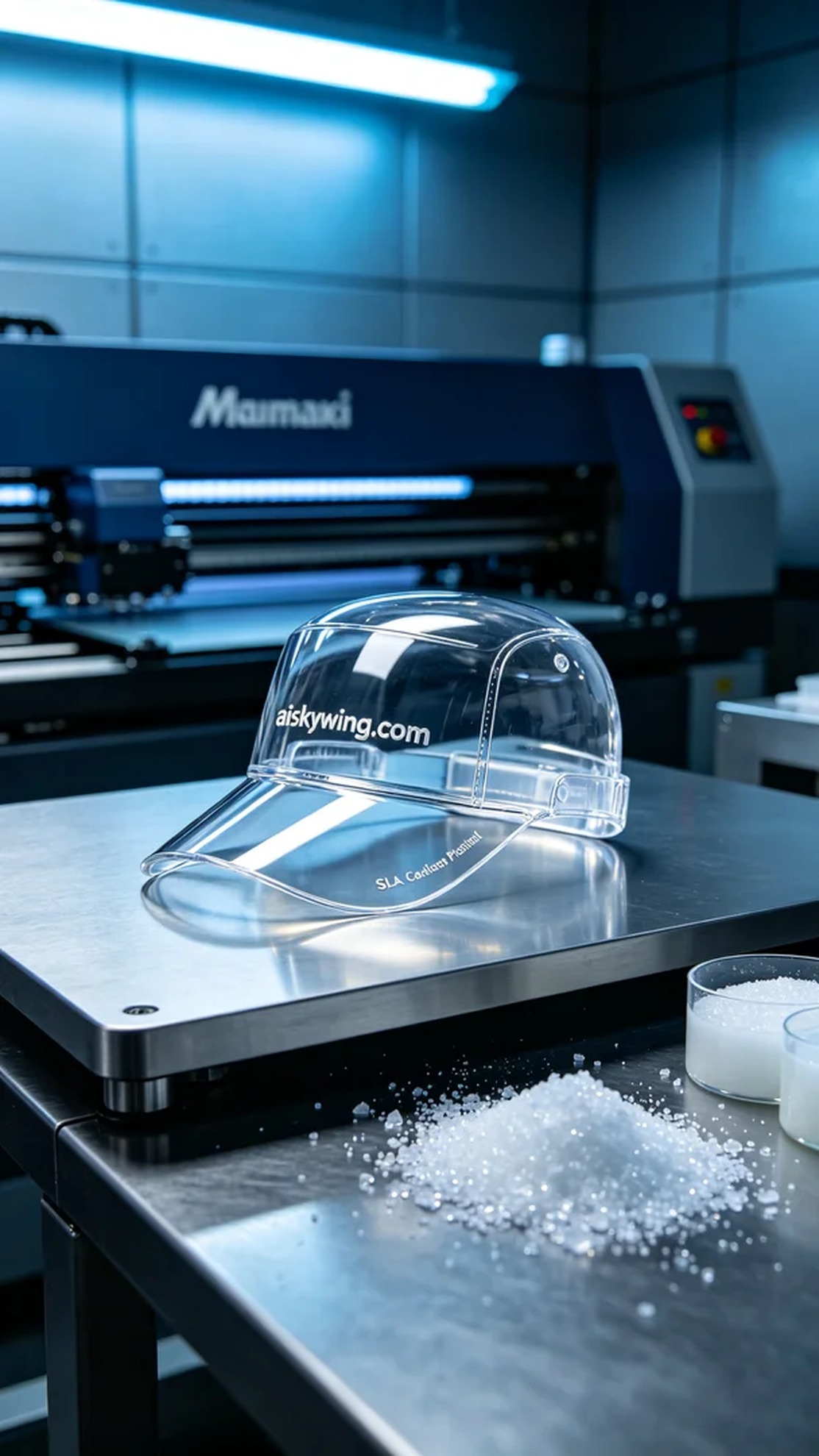 0995-Medical cap brim support - Aiskywing Industrial 3D Printing Showcase 内容图3 Zhongshan Skywing 3D Technology Co.,LTD | 中山市天翼三维科技有限公司 0995-Medical cap brim support - Aiskywing Industrial 3D Printing Showcase SLA-医疗美容 (SLA-MB) 图3张