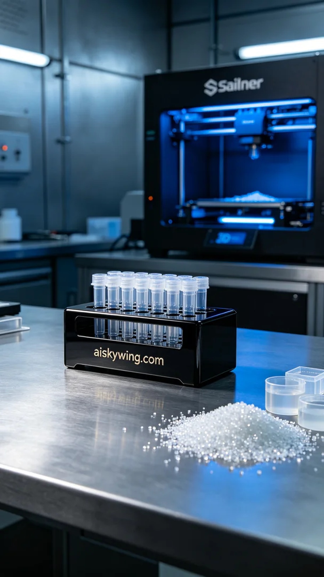 0639-Medical PCR tube rack - Aiskywing Industrial 3D Printing Showcase