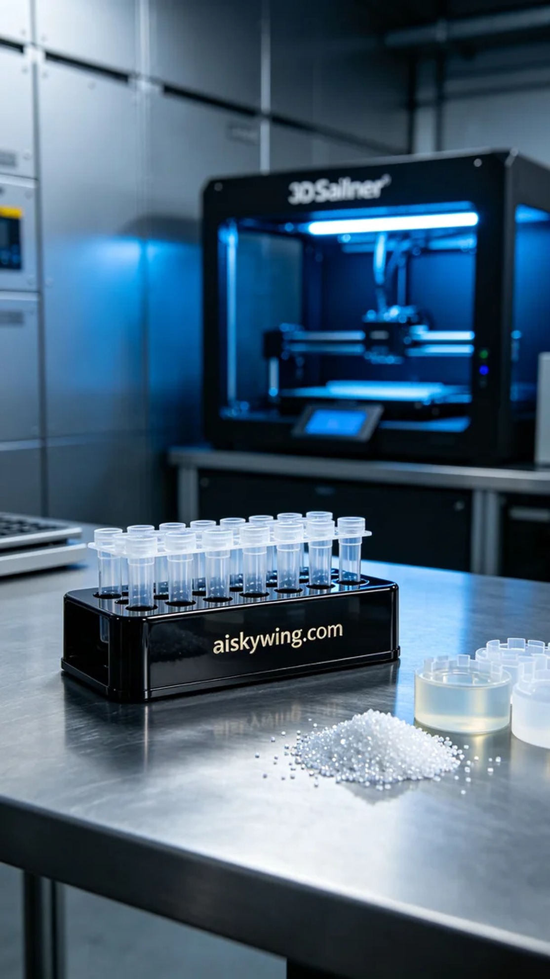 0639-Medical PCR tube rack - Aiskywing Industrial 3D Printing Showcase 内容图2 Zhongshan Skywing 3D Technology Co.,LTD | 中山市天翼三维科技有限公司 0639-Medical PCR tube rack - Aiskywing Industrial 3D Printing Showcase SLA-医疗美容 (SLA-MB) 图2张