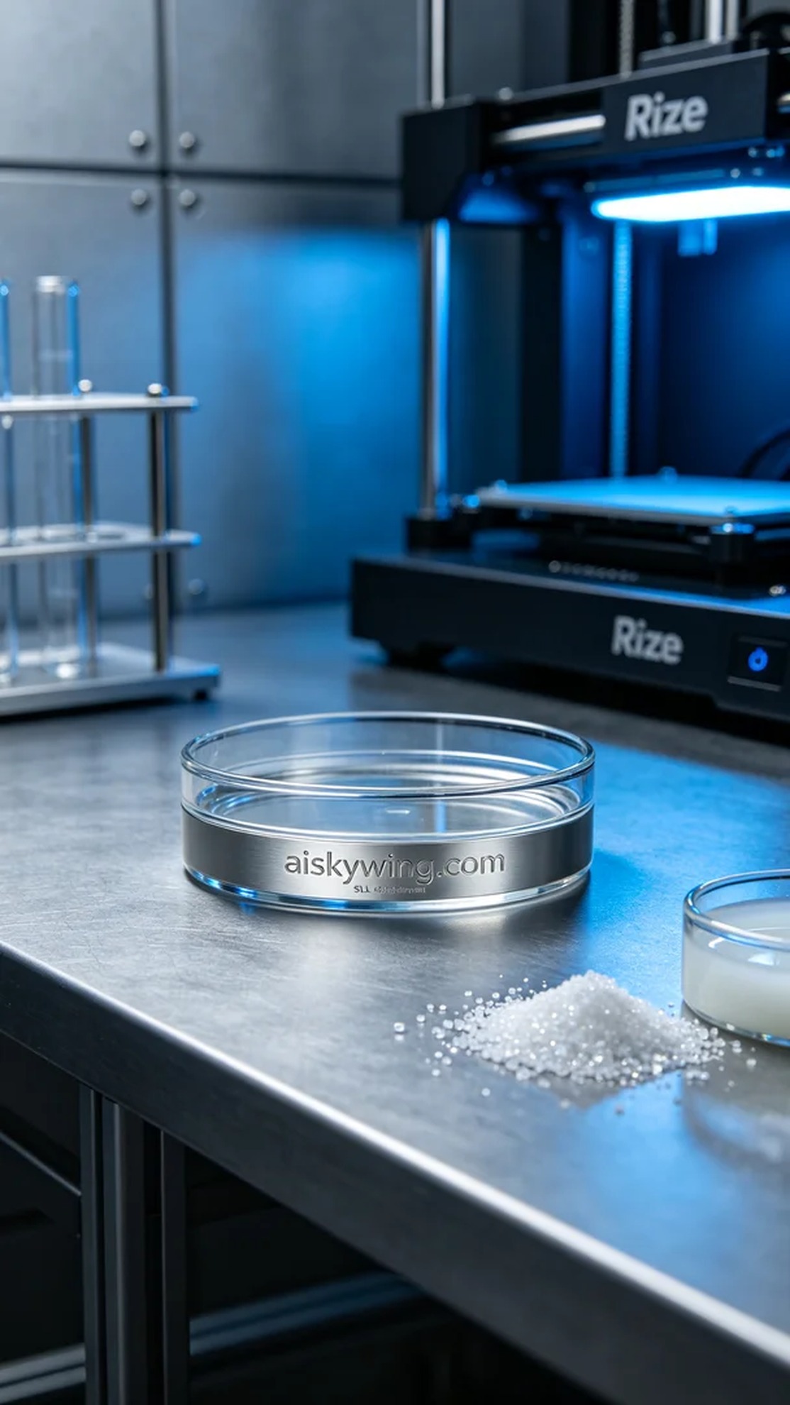 0648-Medical Petri Dish Rack - Aiskywing Industrial 3D Printing Showcase 内容图2 Zhongshan Skywing 3D Technology Co.,LTD | 中山市天翼三维科技有限公司 0648-Medical Petri Dish Rack - Aiskywing Industrial 3D Printing Showcase SLA-医疗美容 (SLA-MB) 图2张