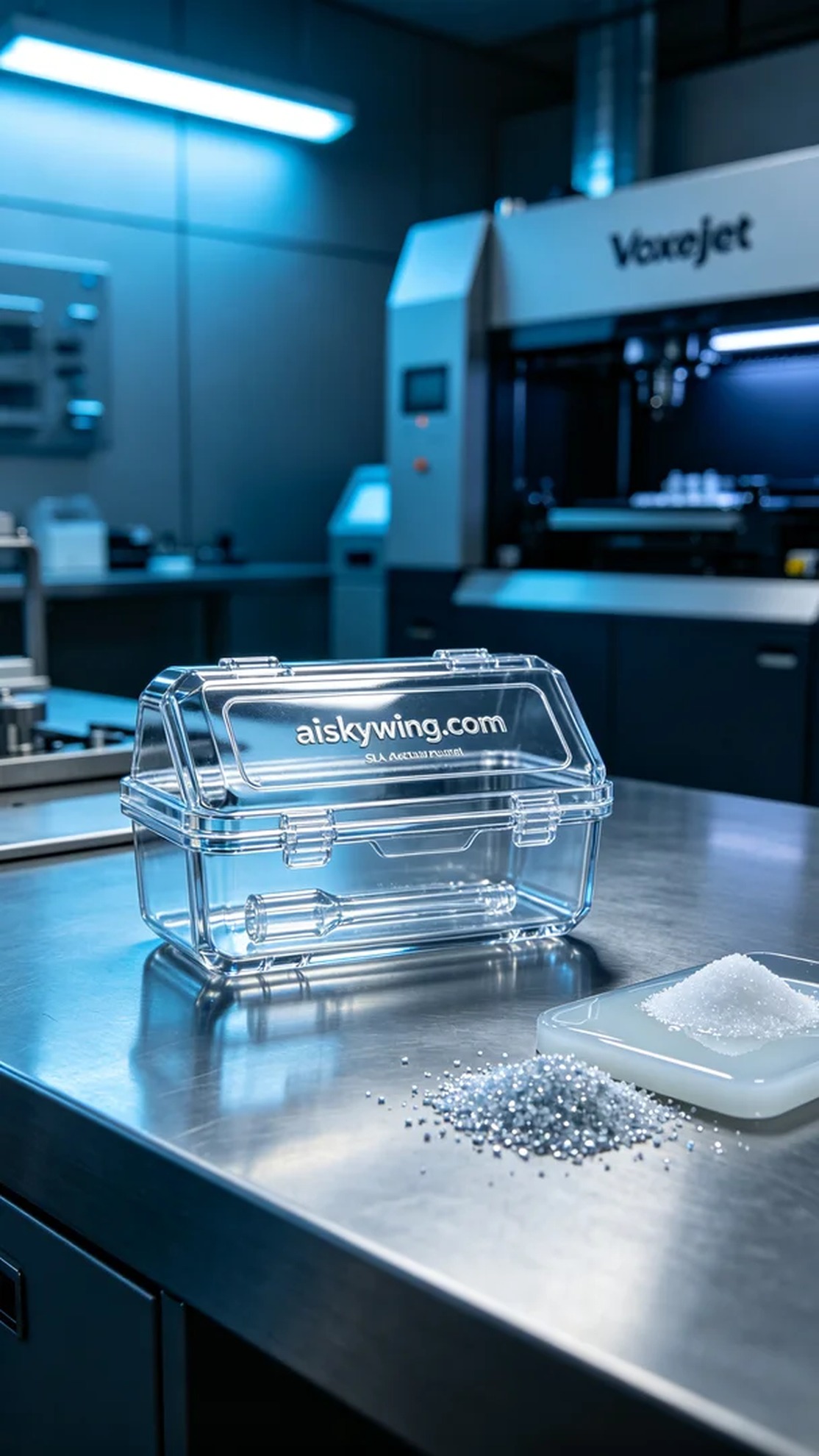 0647-Medical instrument box - Aiskywing Industrial 3D Printing Showcase 内容图3 Zhongshan Skywing 3D Technology Co.,LTD | 中山市天翼三维科技有限公司 0647-Medical instrument box - Aiskywing Industrial 3D Printing Showcase SLA-医疗美容 (SLA-MB) 图3张